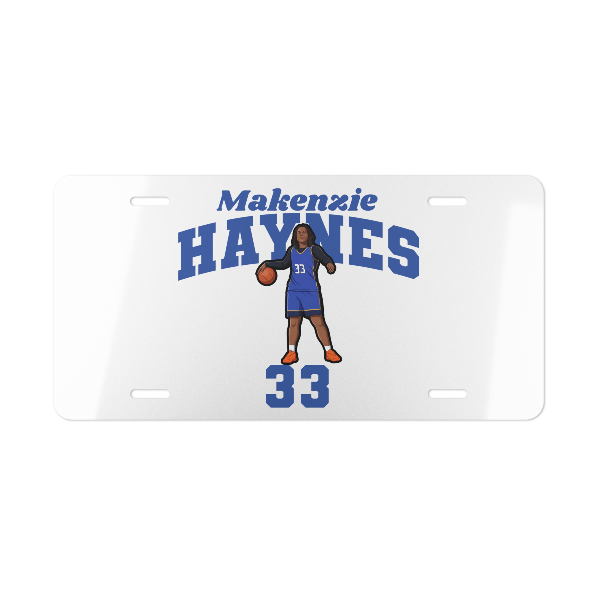 License Plate — character_signature_arch in Classic