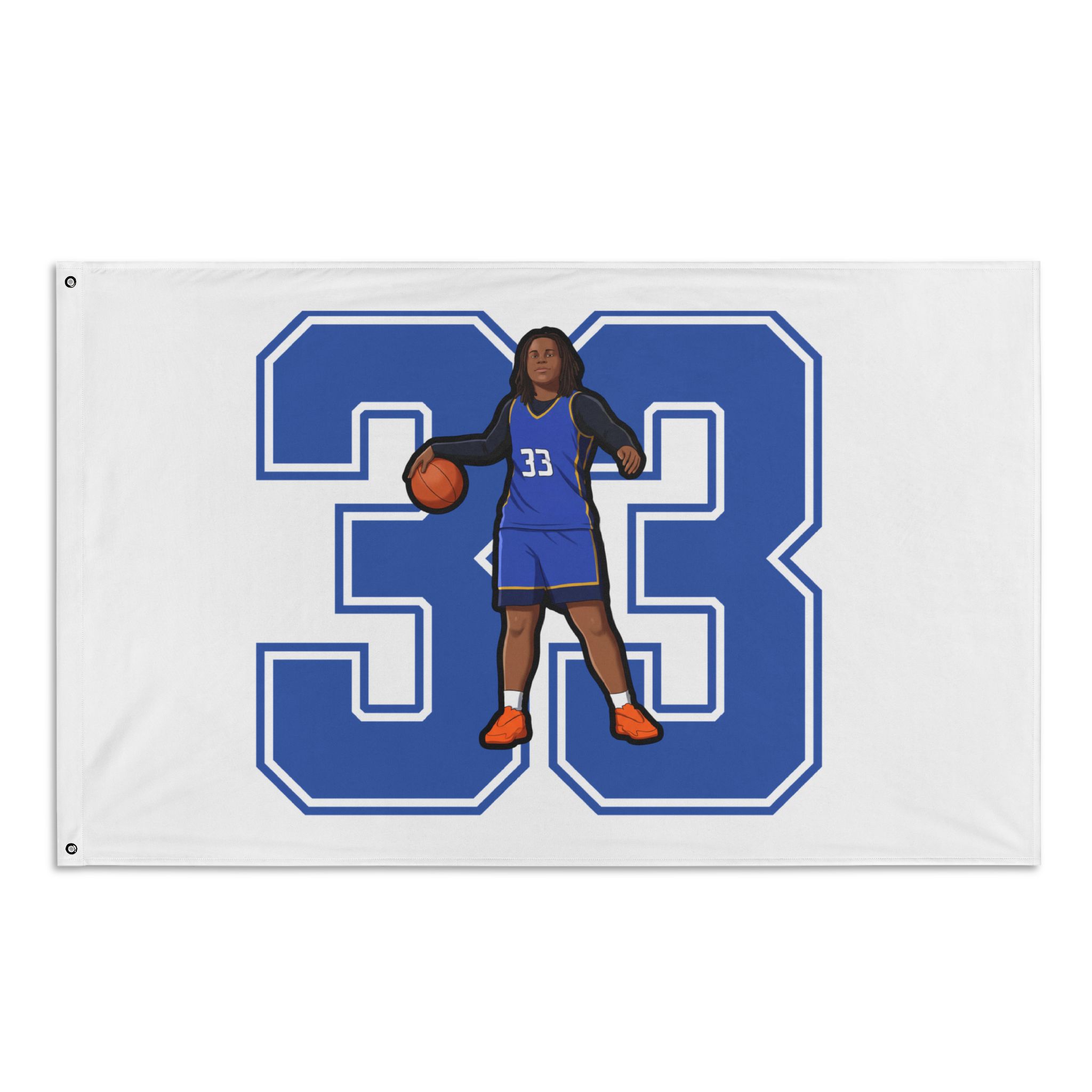 Flag (35 × 56 in) — character_number in Classic