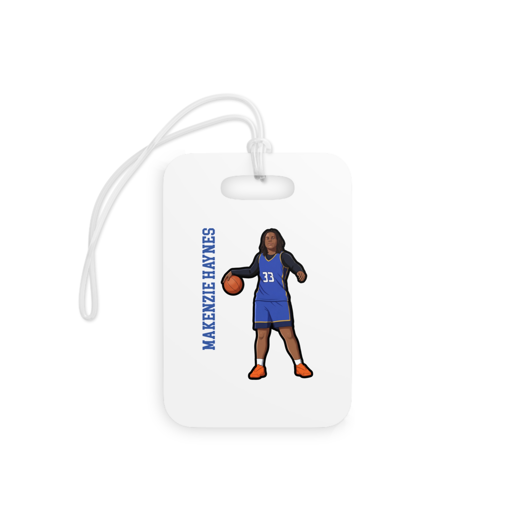 Bag Tag — character_name_vertical in Classic