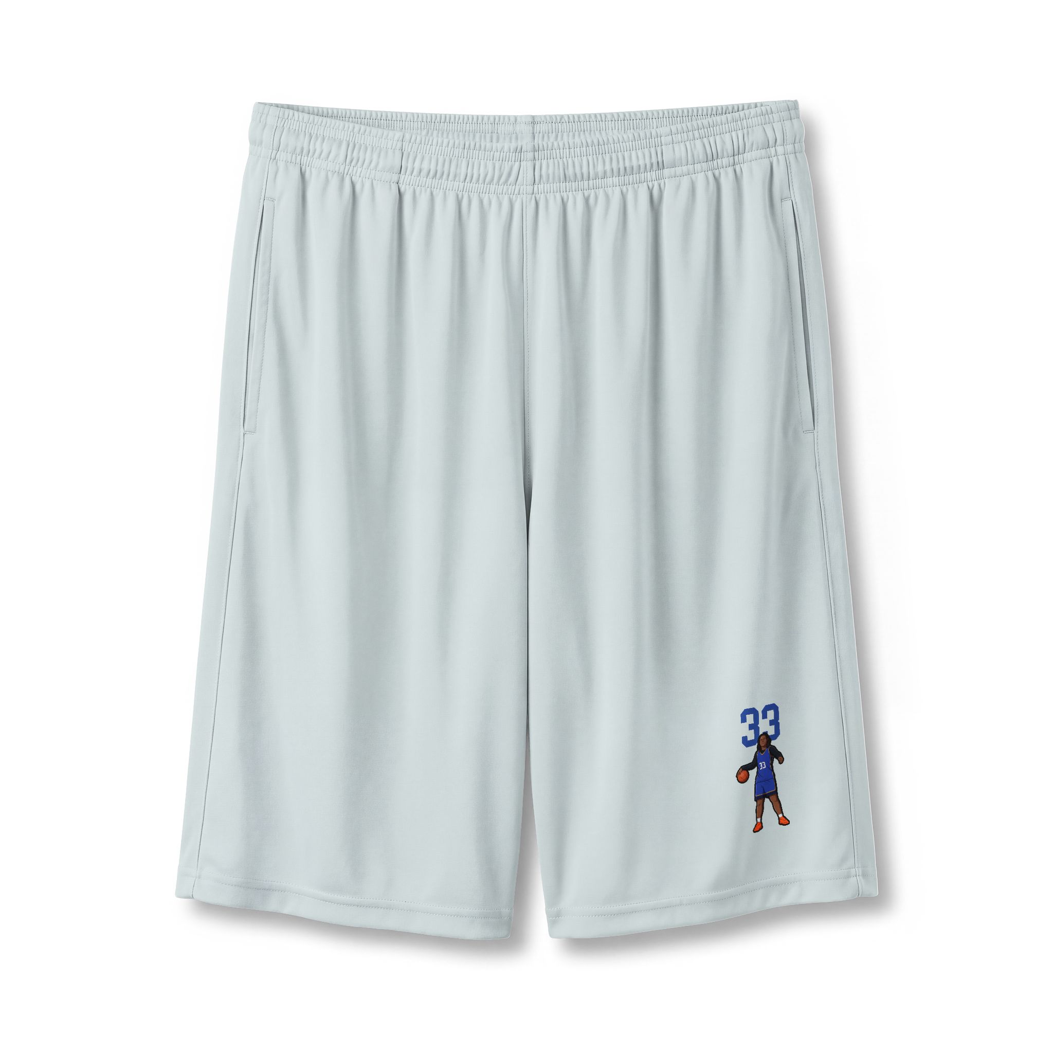 Shorts — character_number_top in Silver
