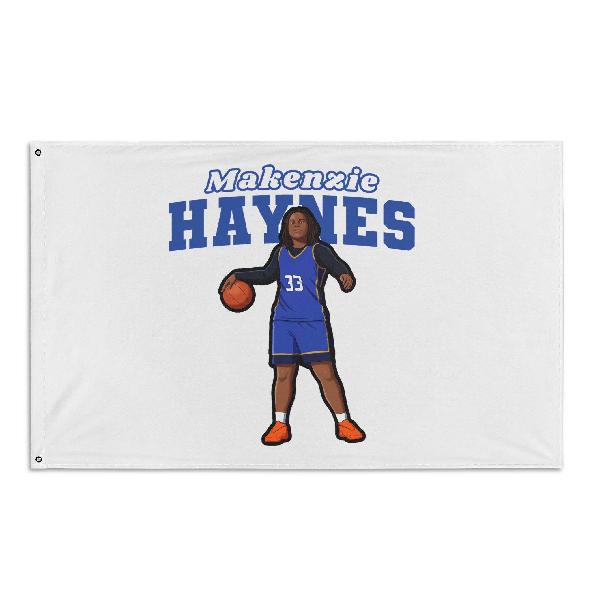 Flag (35 × 56 in) — character_name_arch in Classic