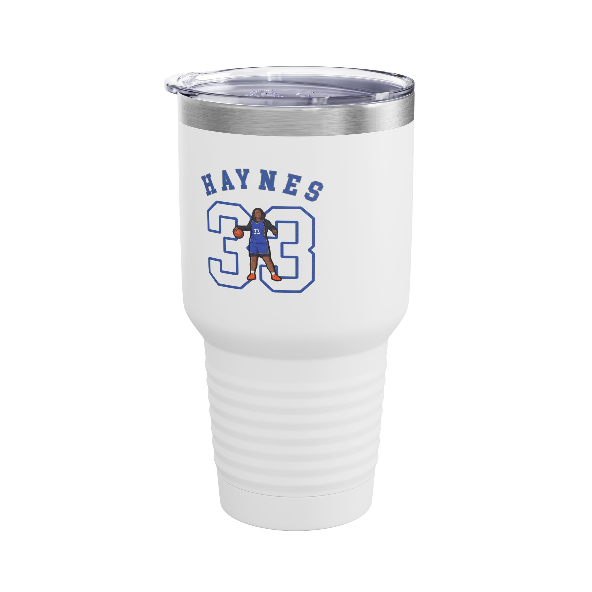 30oz Tumbler — character_shirsey_arch in White