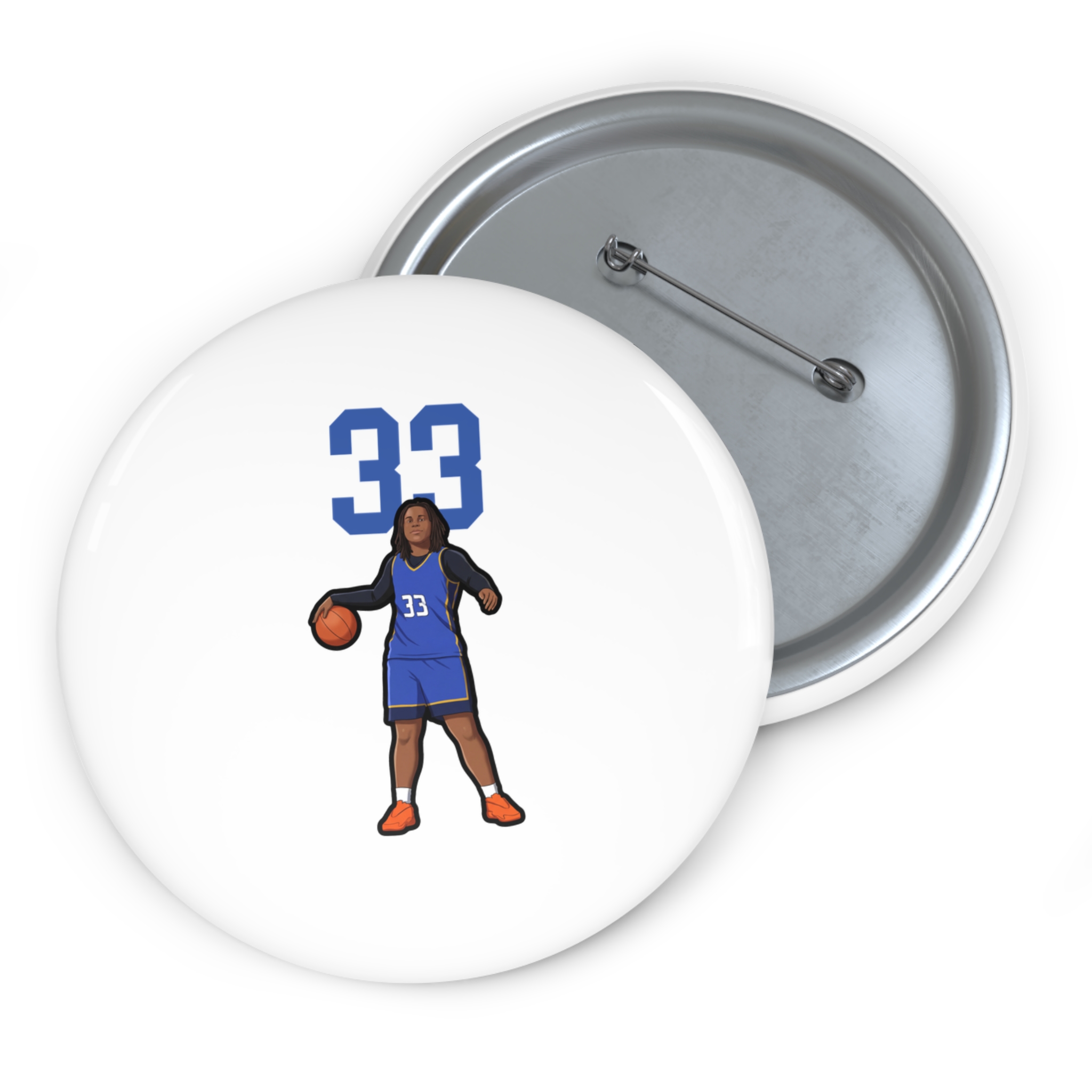 Game Day Pin — character_number_top in Classic
