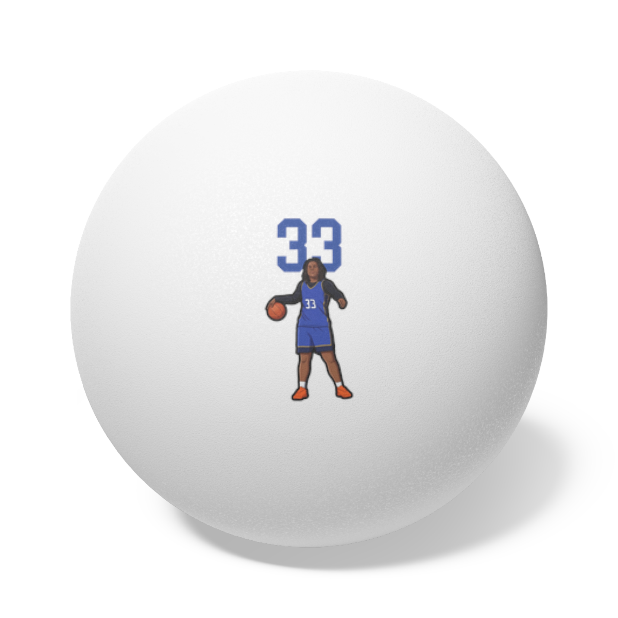 Ping Pong Balls, 6 pcs — character_number_top in White