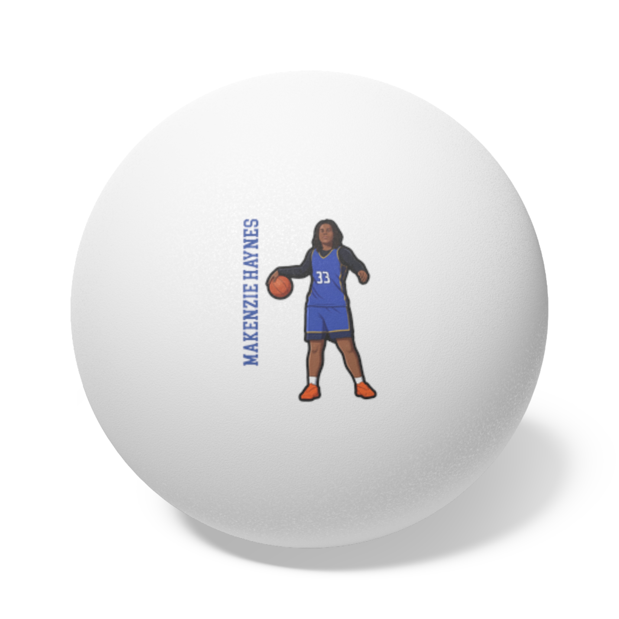 Ping Pong Balls, 6 pcs — character_name_vertical in White