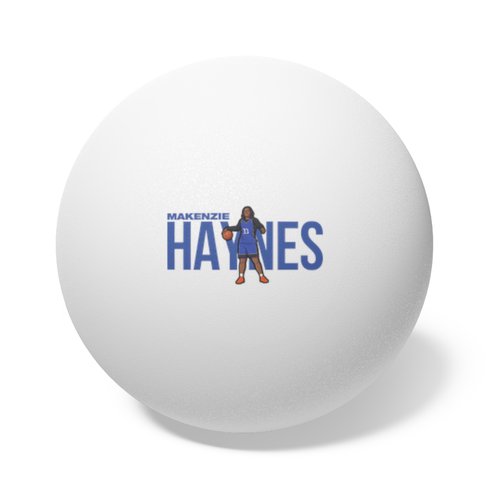 Ping Pong Balls, 6 pcs — character_player_name in White