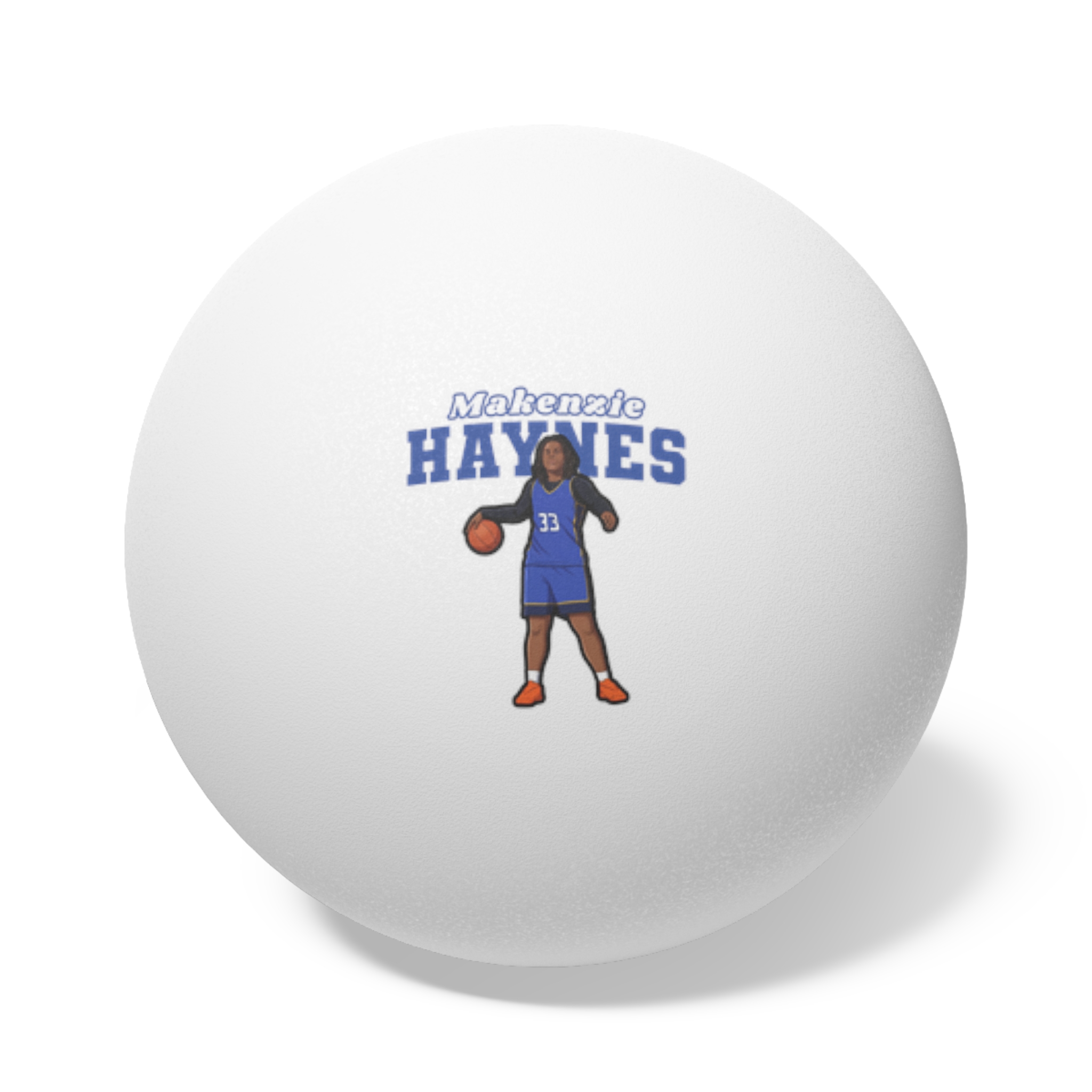 Ping Pong Balls, 6 pcs — character_name_arch in White