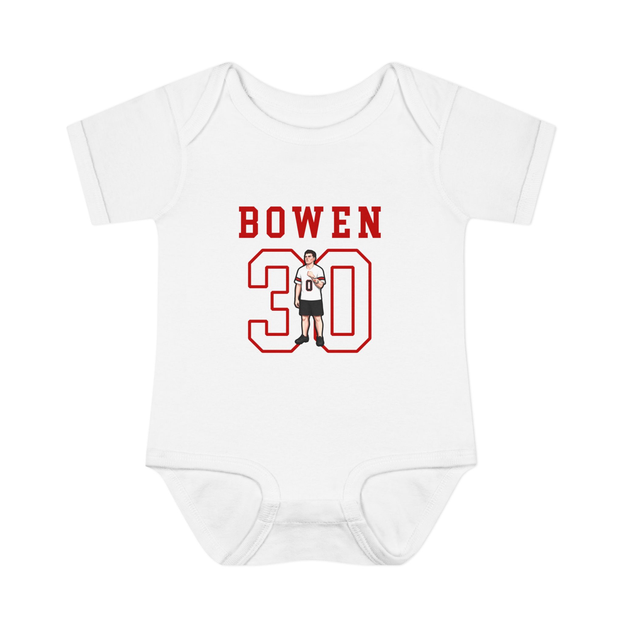 Baby Onesie — character_shirsey in White