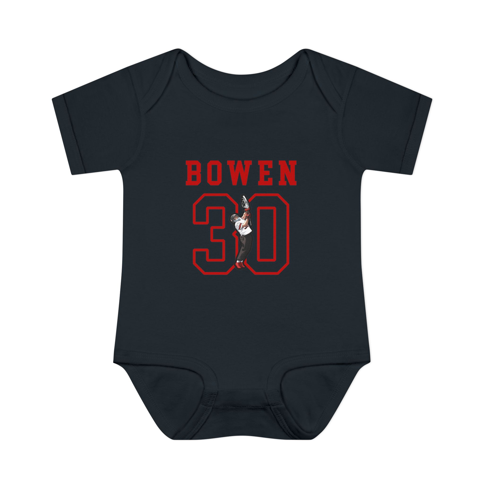 Baby Onesie — character_shirsey in Black