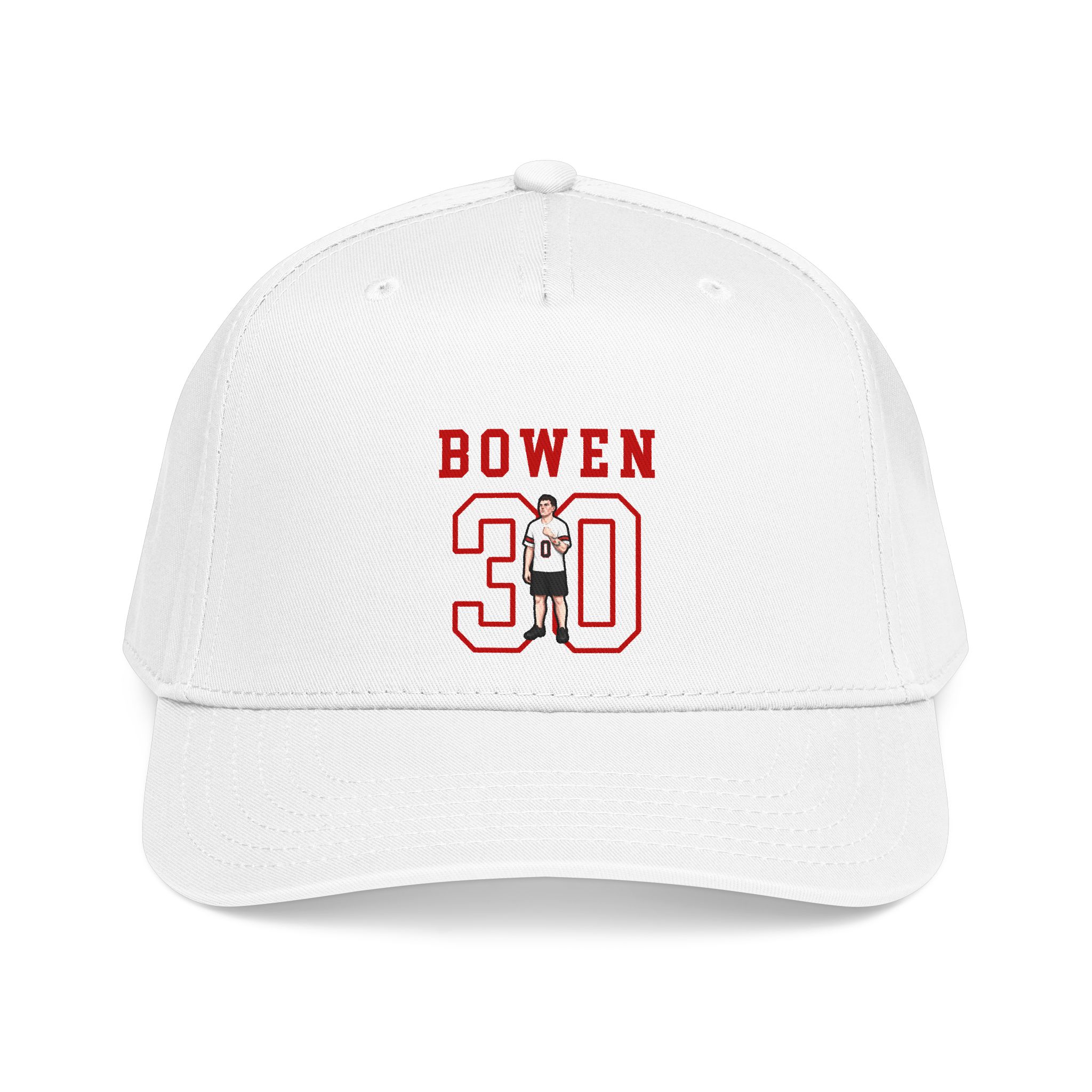 Baseball Cap — character_shirsey in White