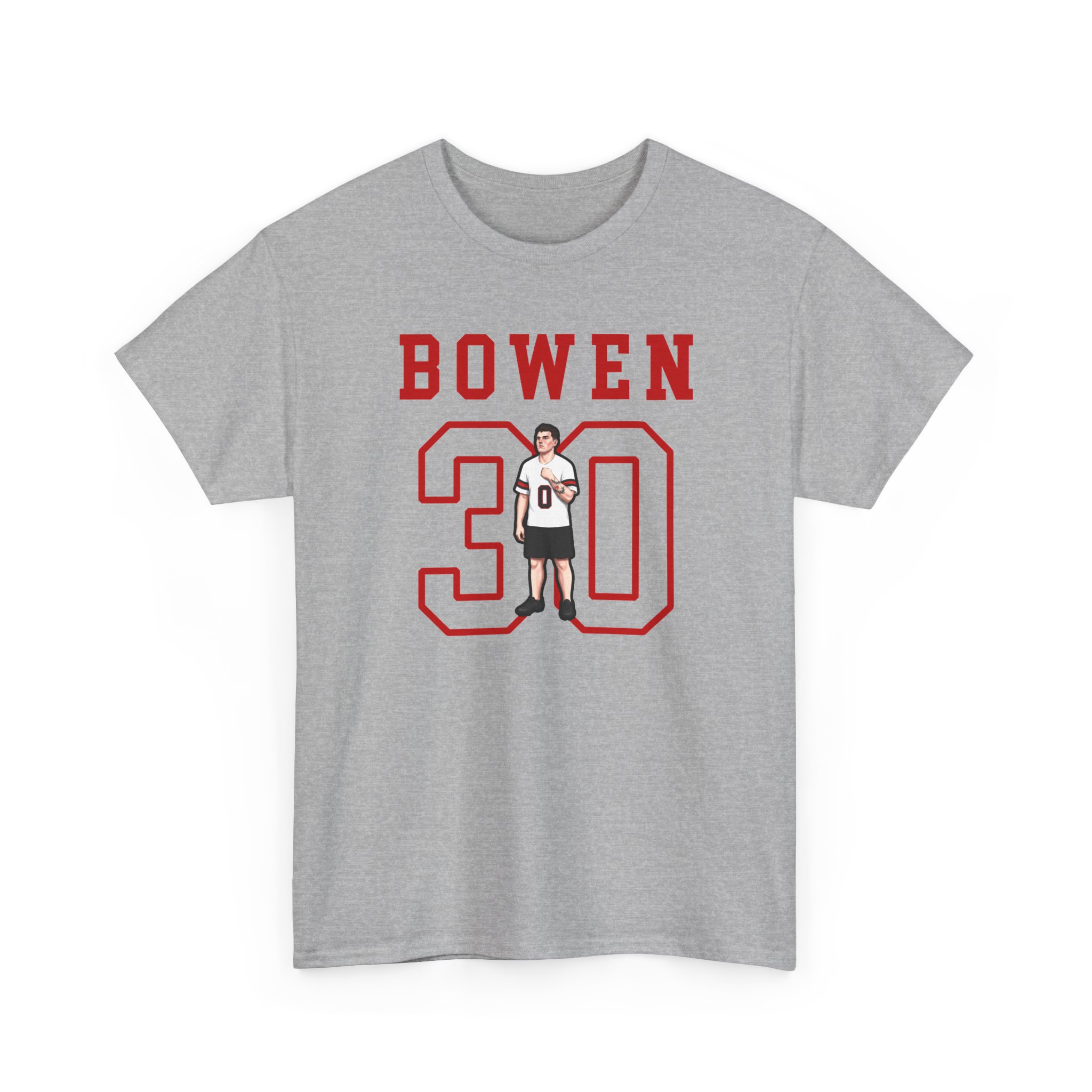 Tee — character_shirsey in Grey