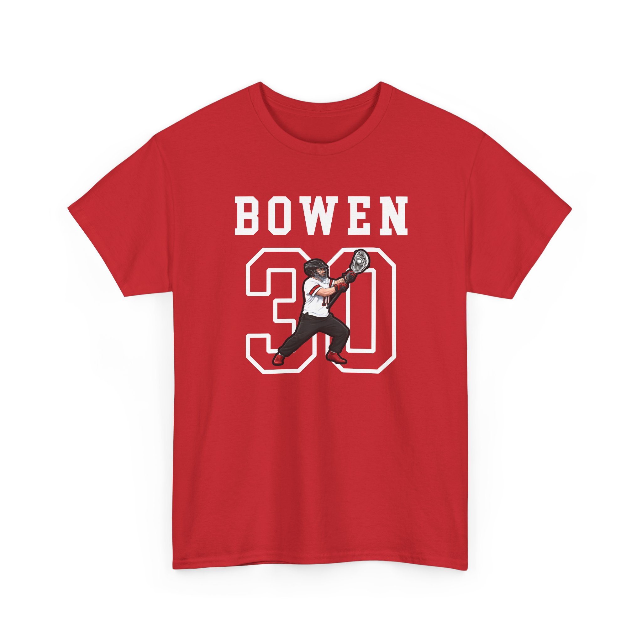 Tee — character_shirsey in Red