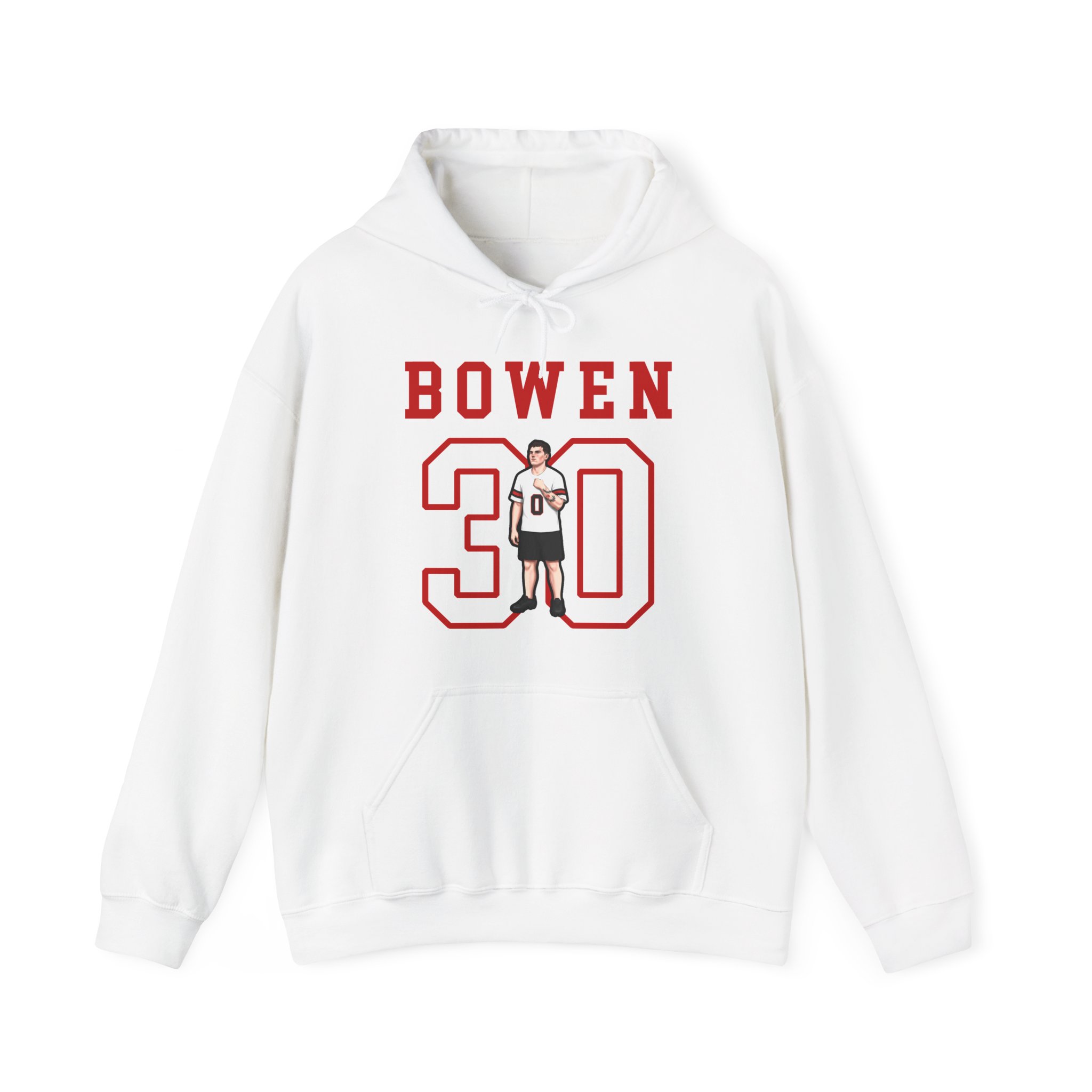 Hoodie — character_shirsey in White