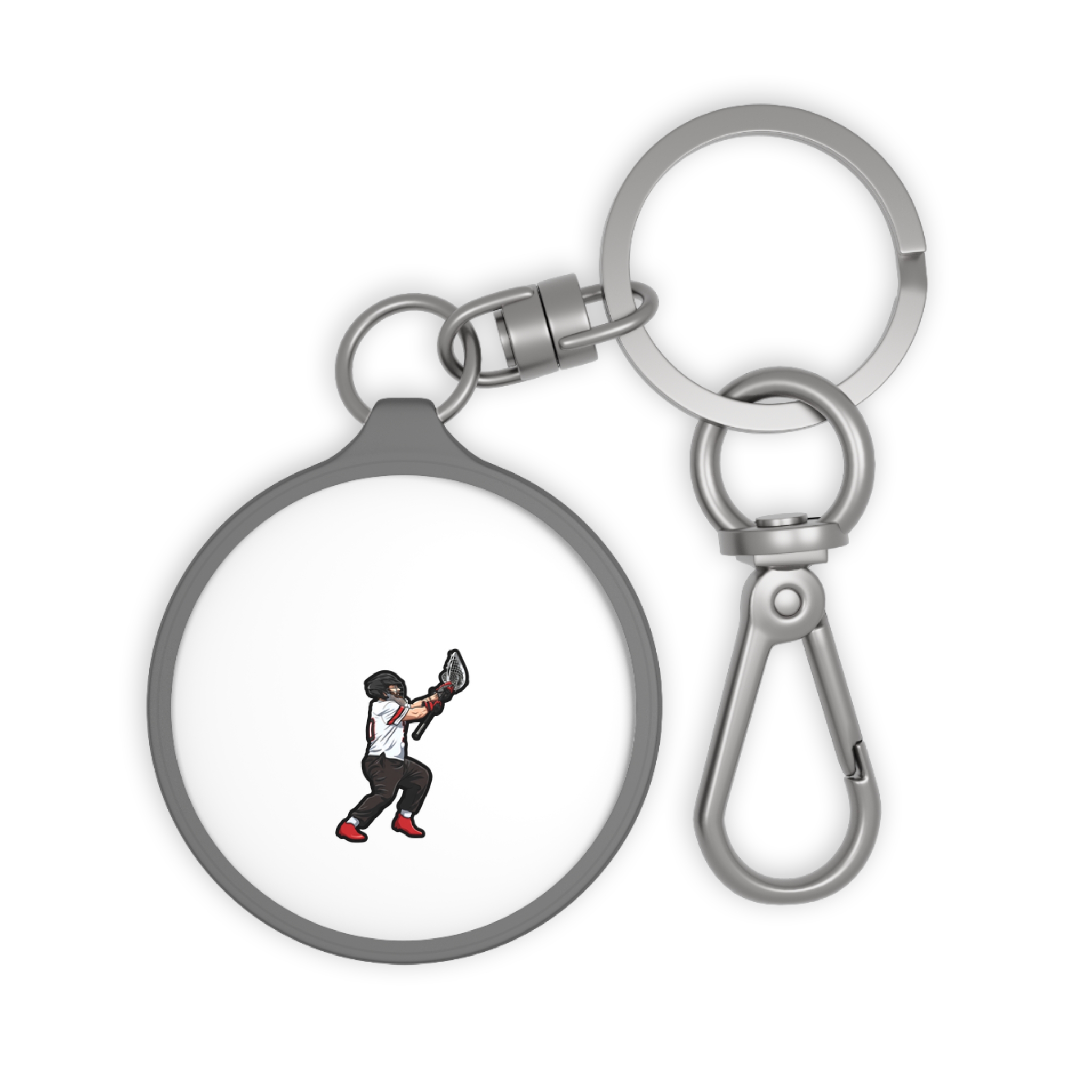 Keychain — character_shirsey in Grey