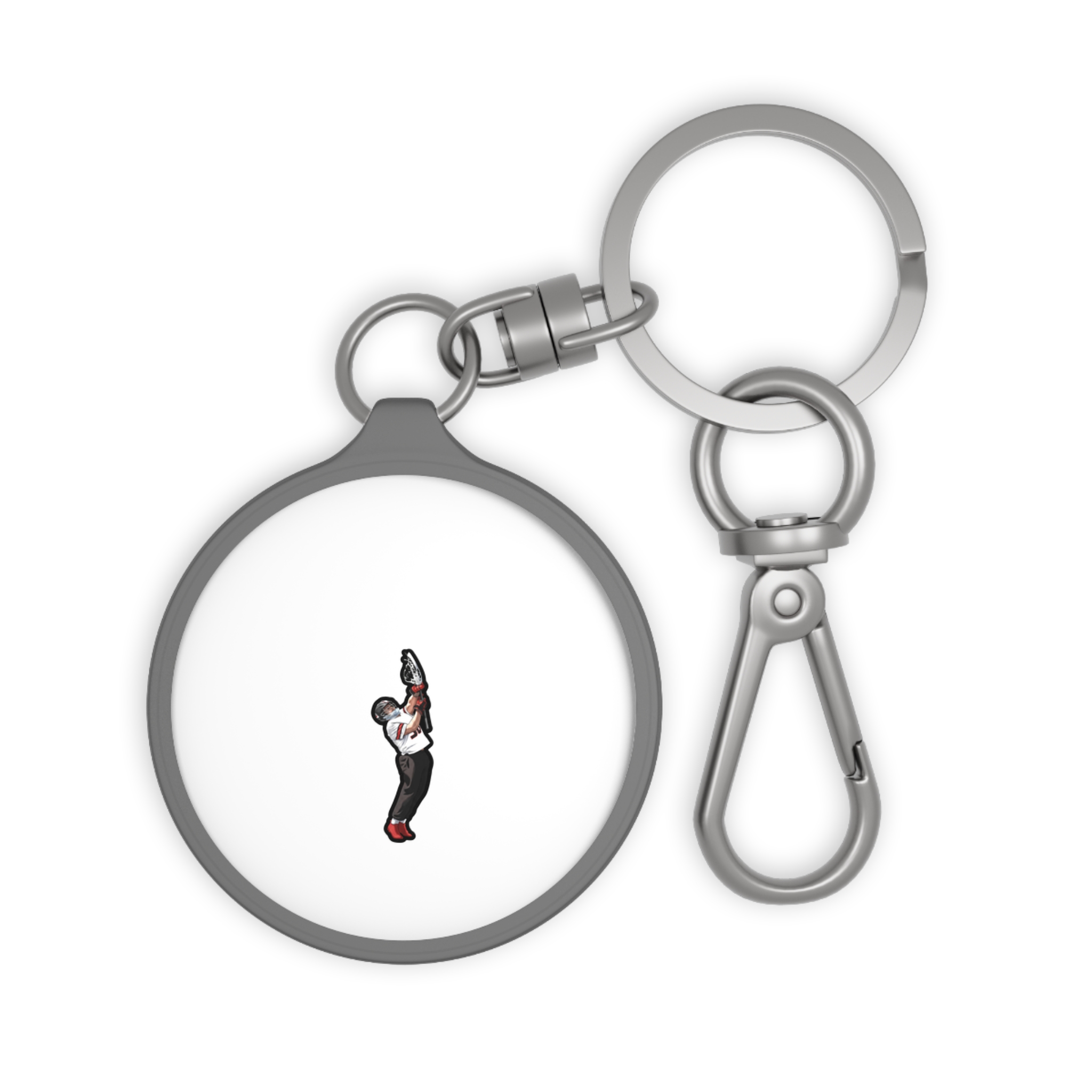 Keychain — character_shirsey in Grey