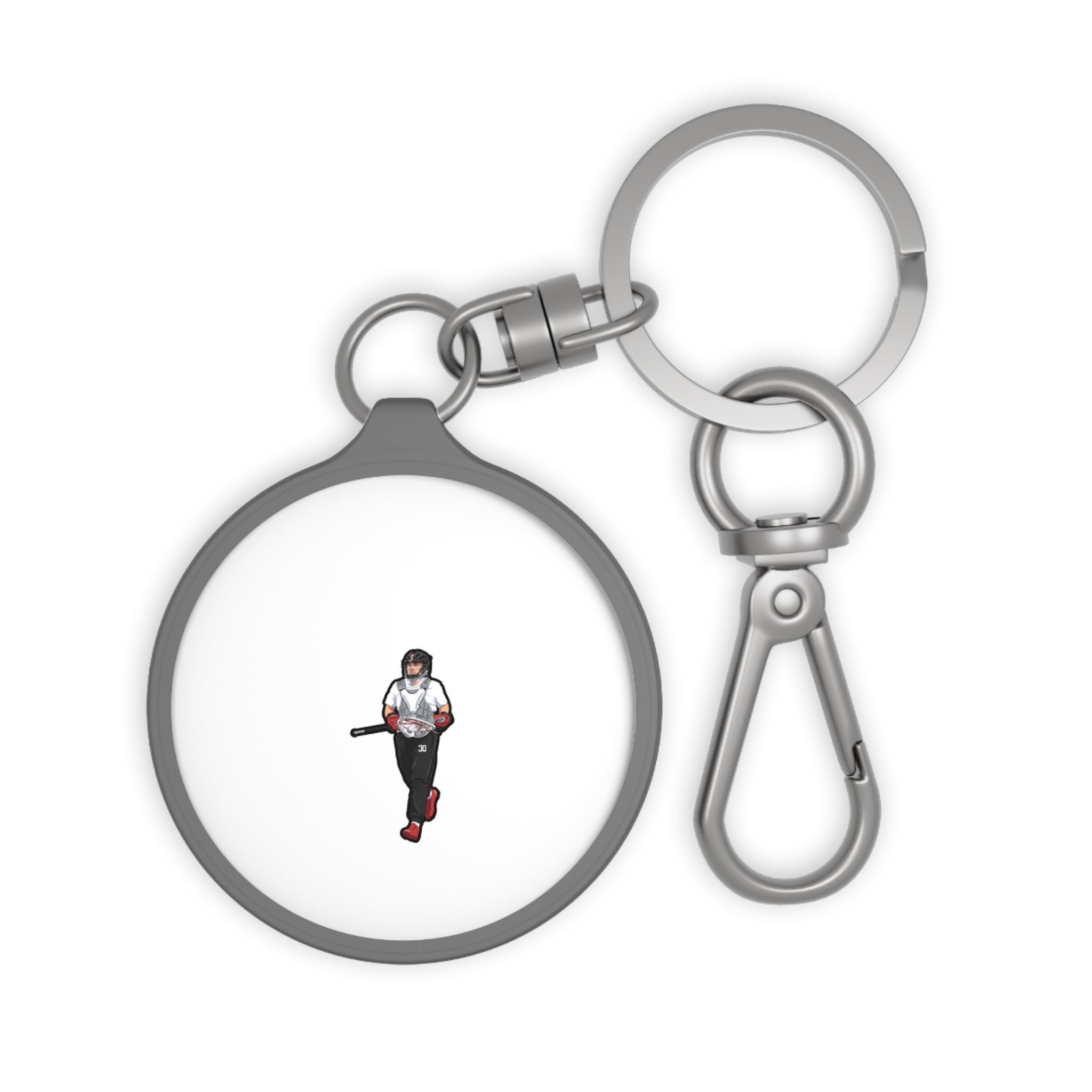 Keychain — character_shirsey in Grey