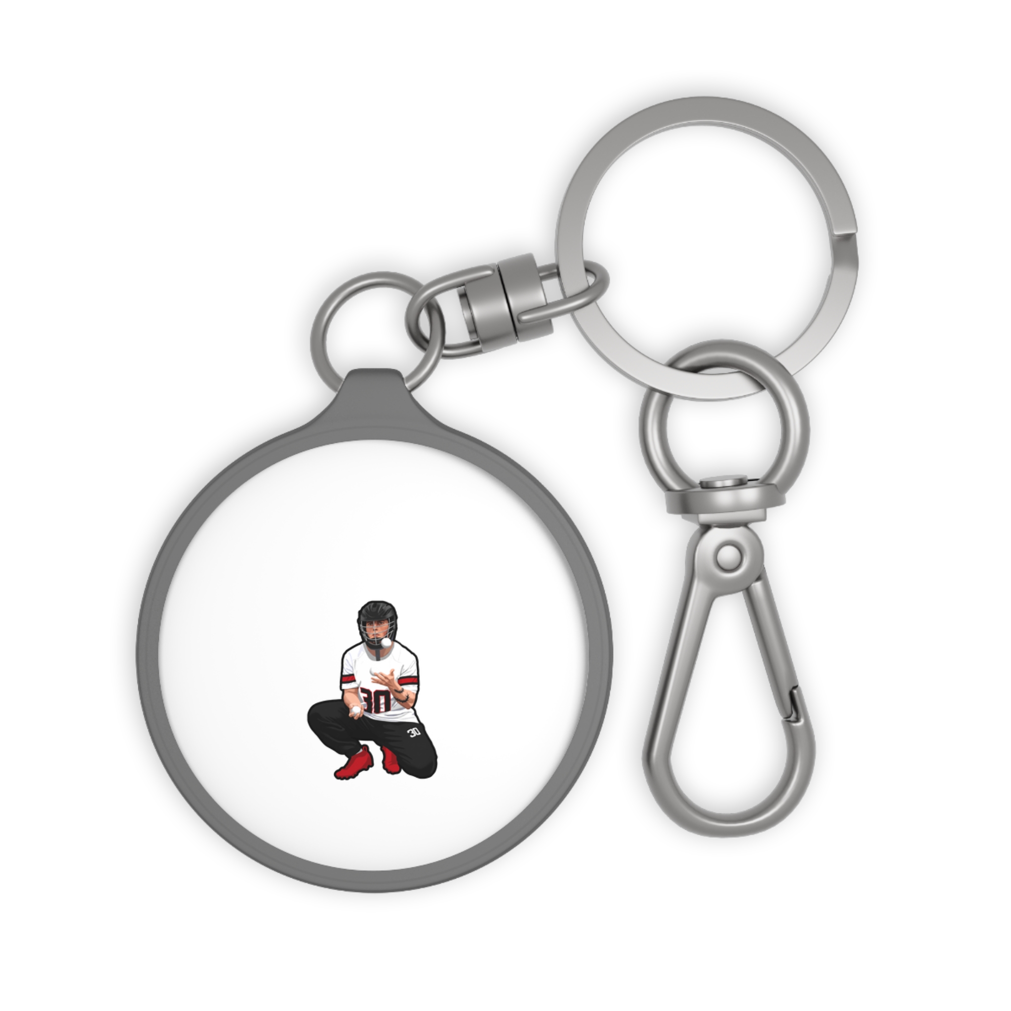 Keychain — character_shirsey in Grey