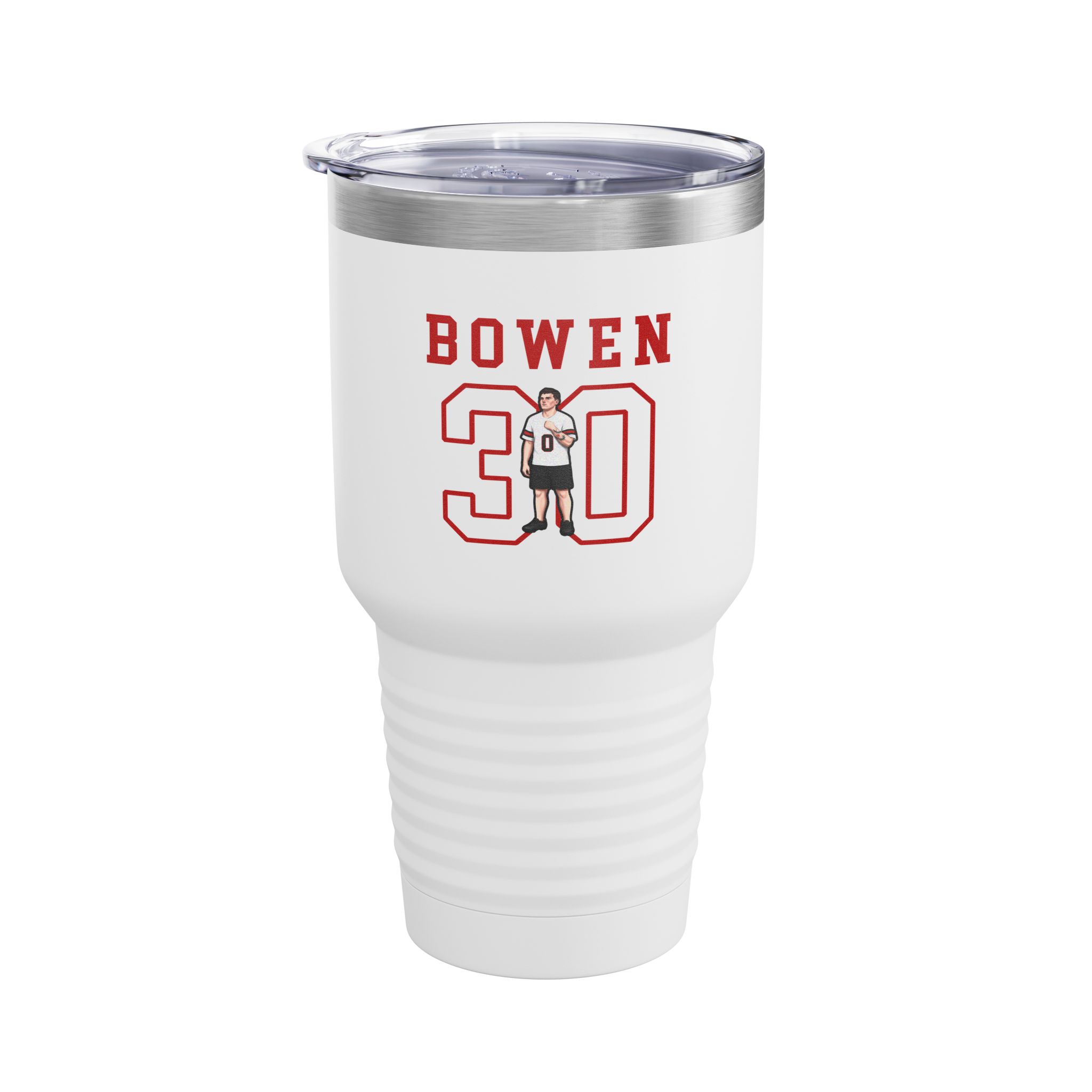30oz Tumbler — character_shirsey in White