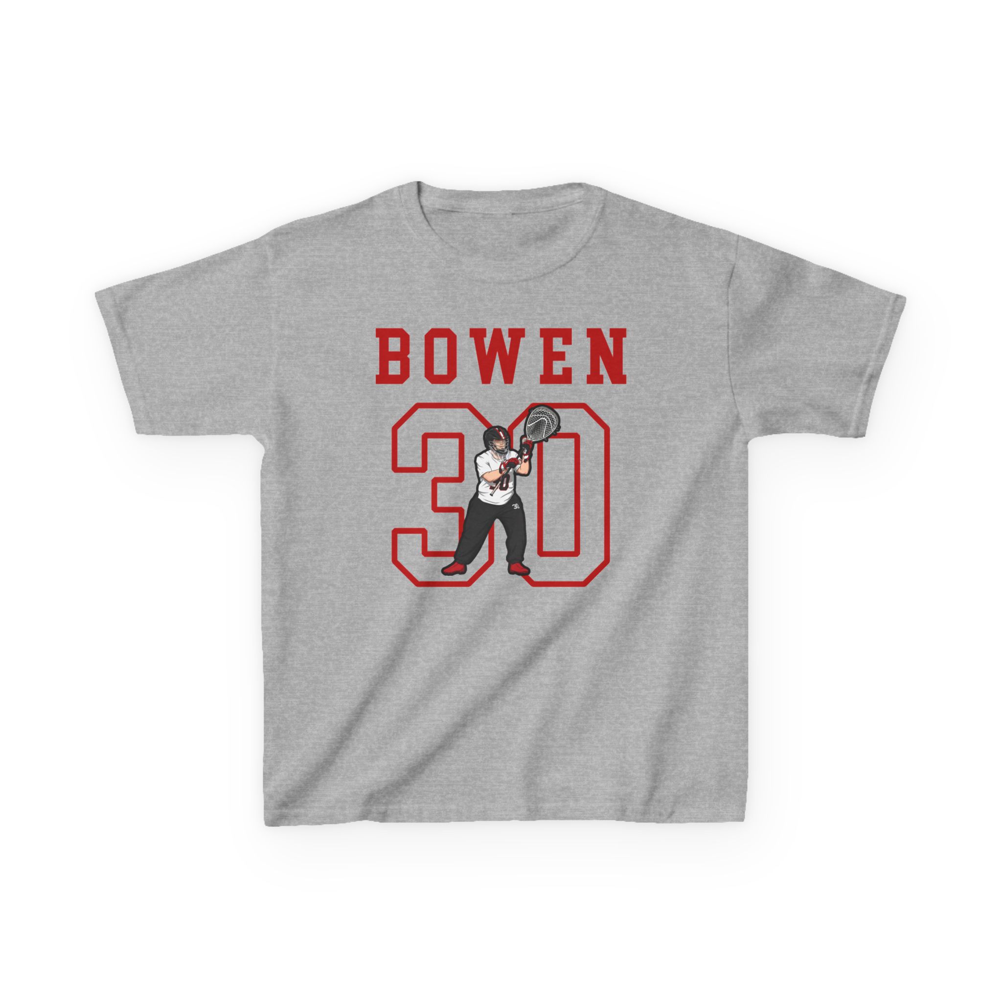 Youth Tee — character_shirsey in Grey