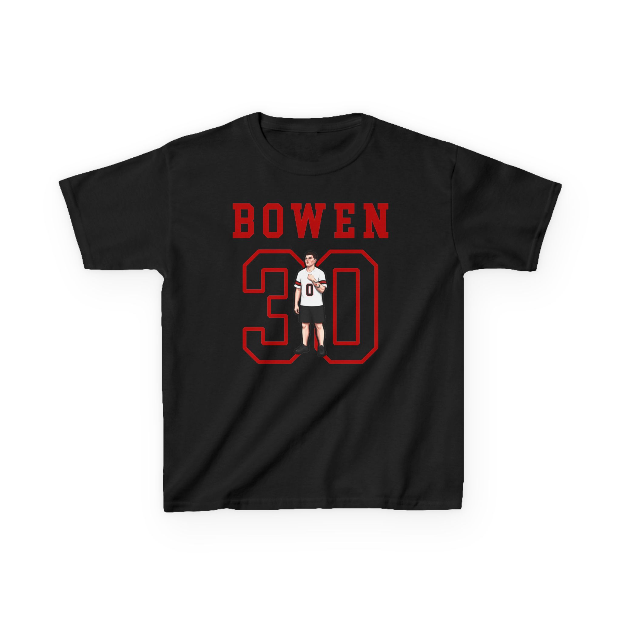 Youth Tee — character_shirsey in Black
