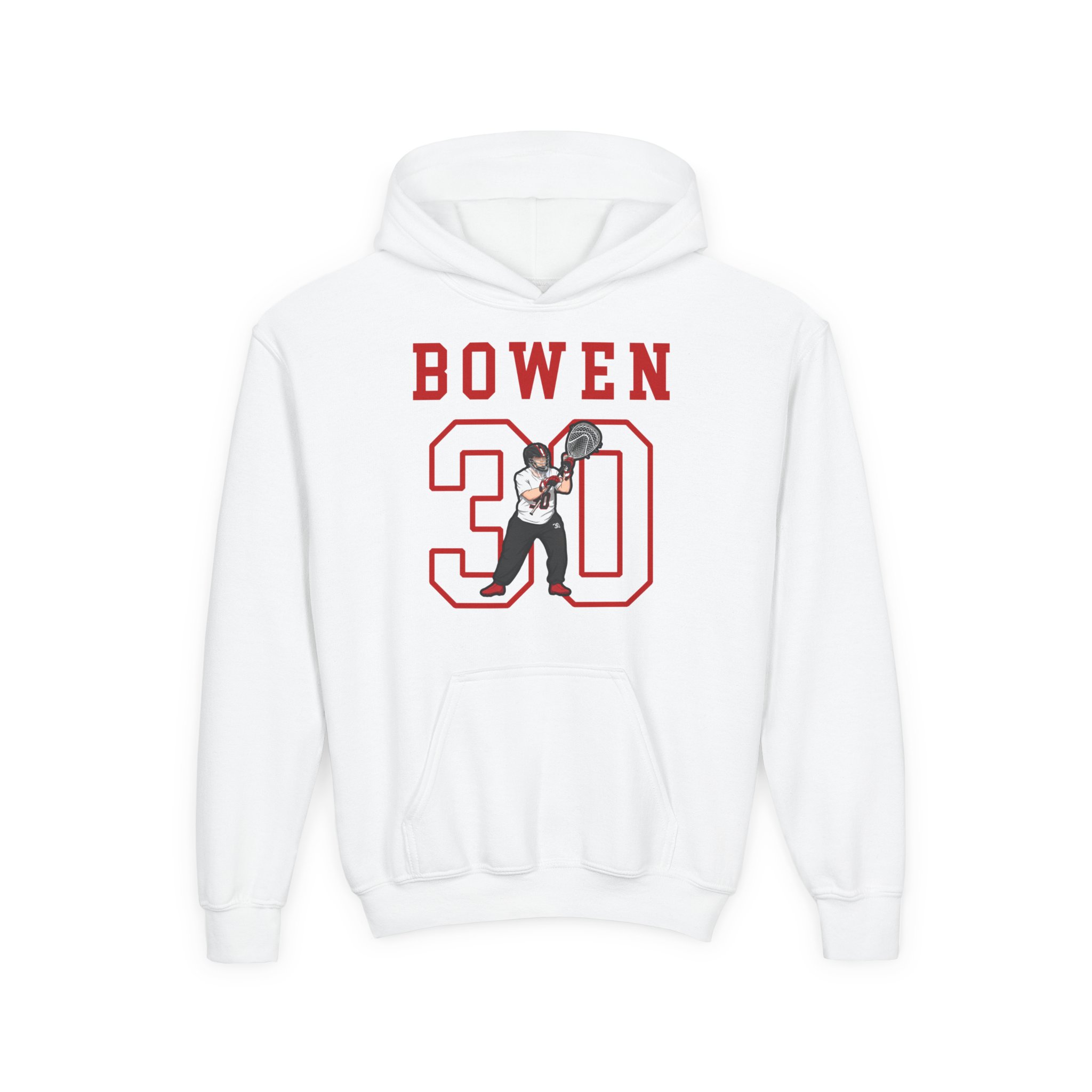 Youth Hoodie — character_shirsey in White