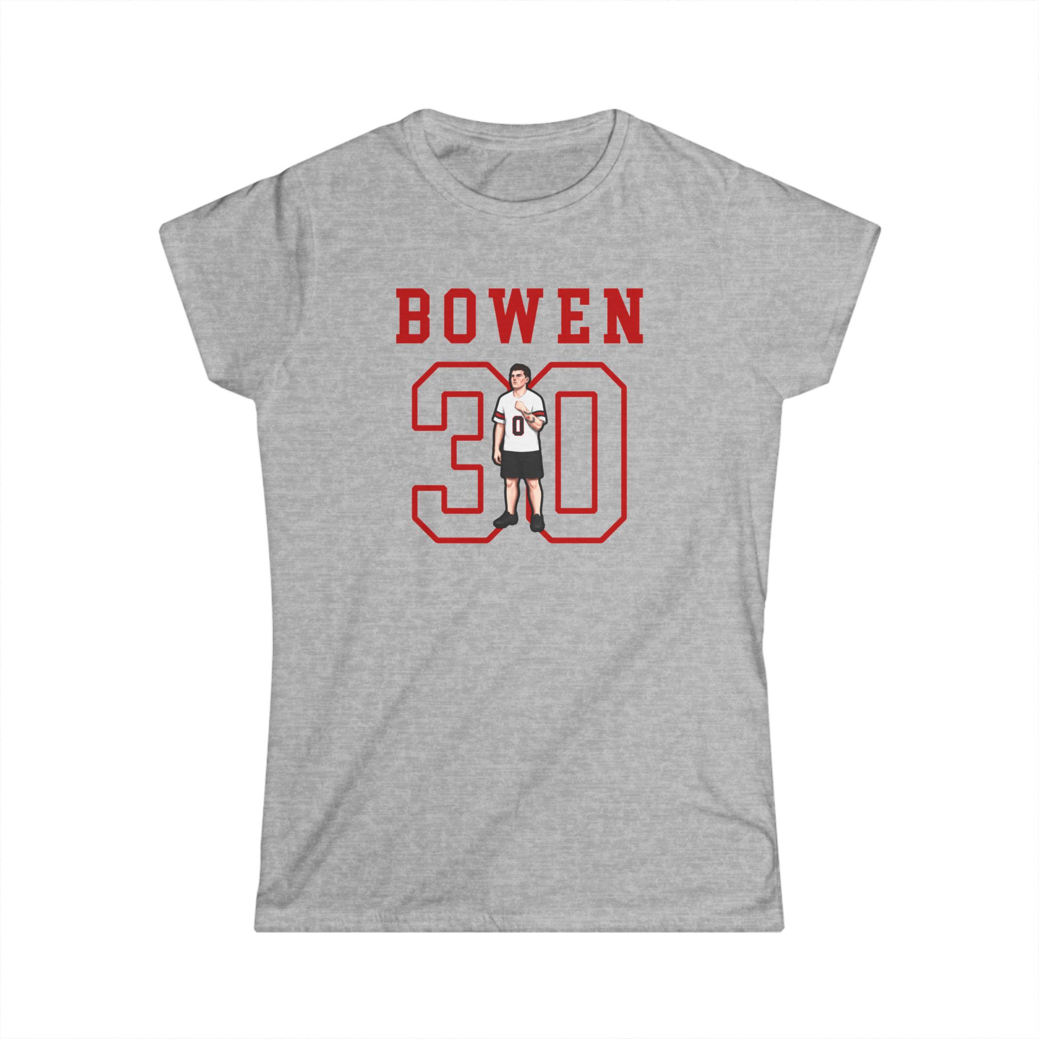 Women's Softstyle Tee — character_shirsey in Grey
