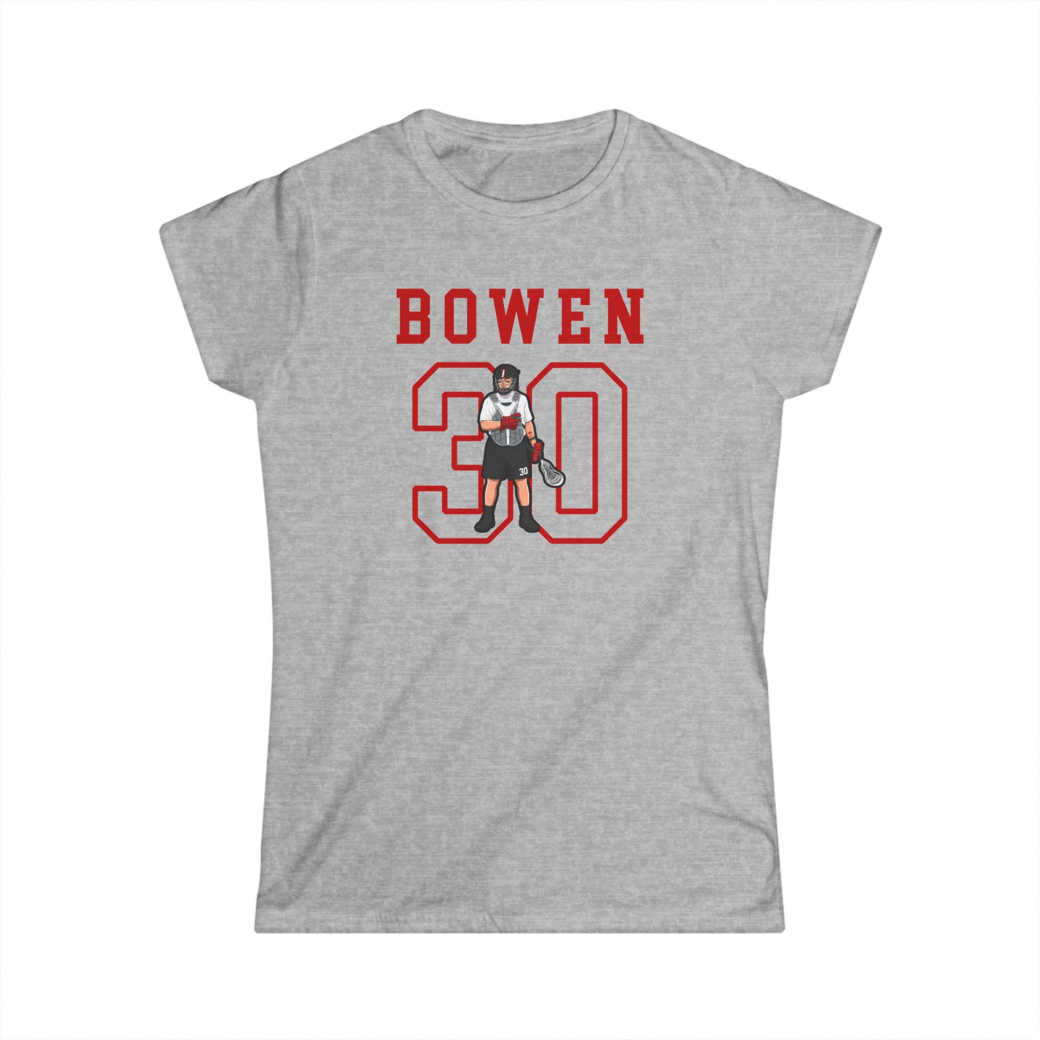 Women's Softstyle Tee — character_shirsey in Grey