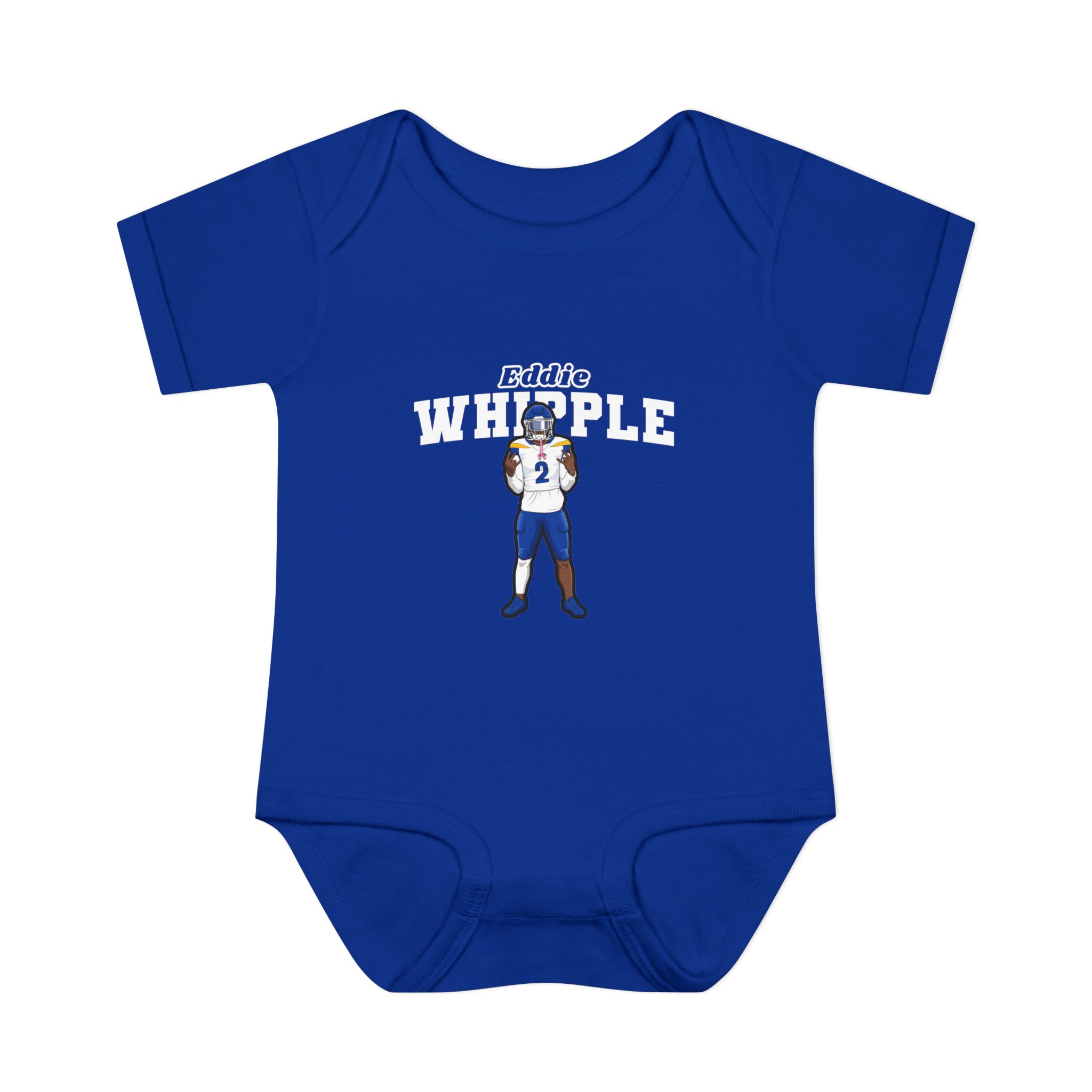Baby Onesie — character_name_arch in Royal