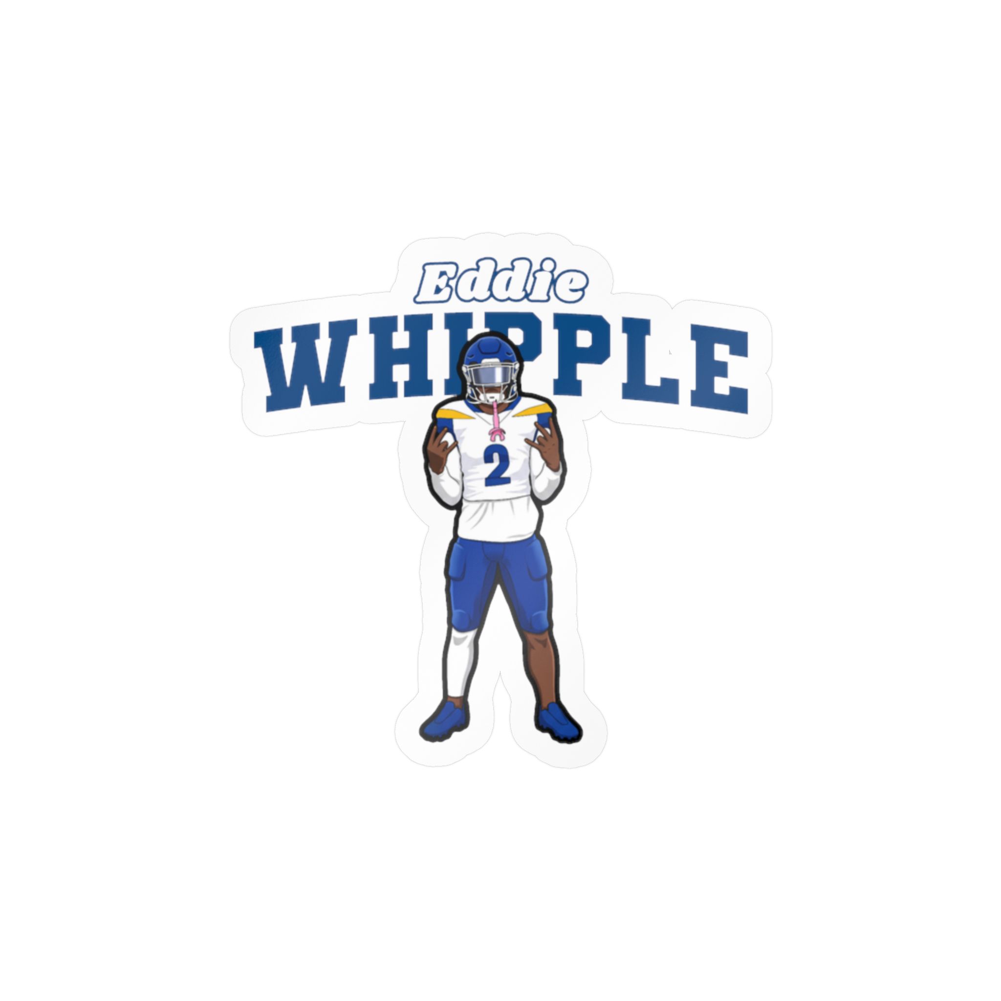 Vinyl Sticker — character_name_arch in Classic