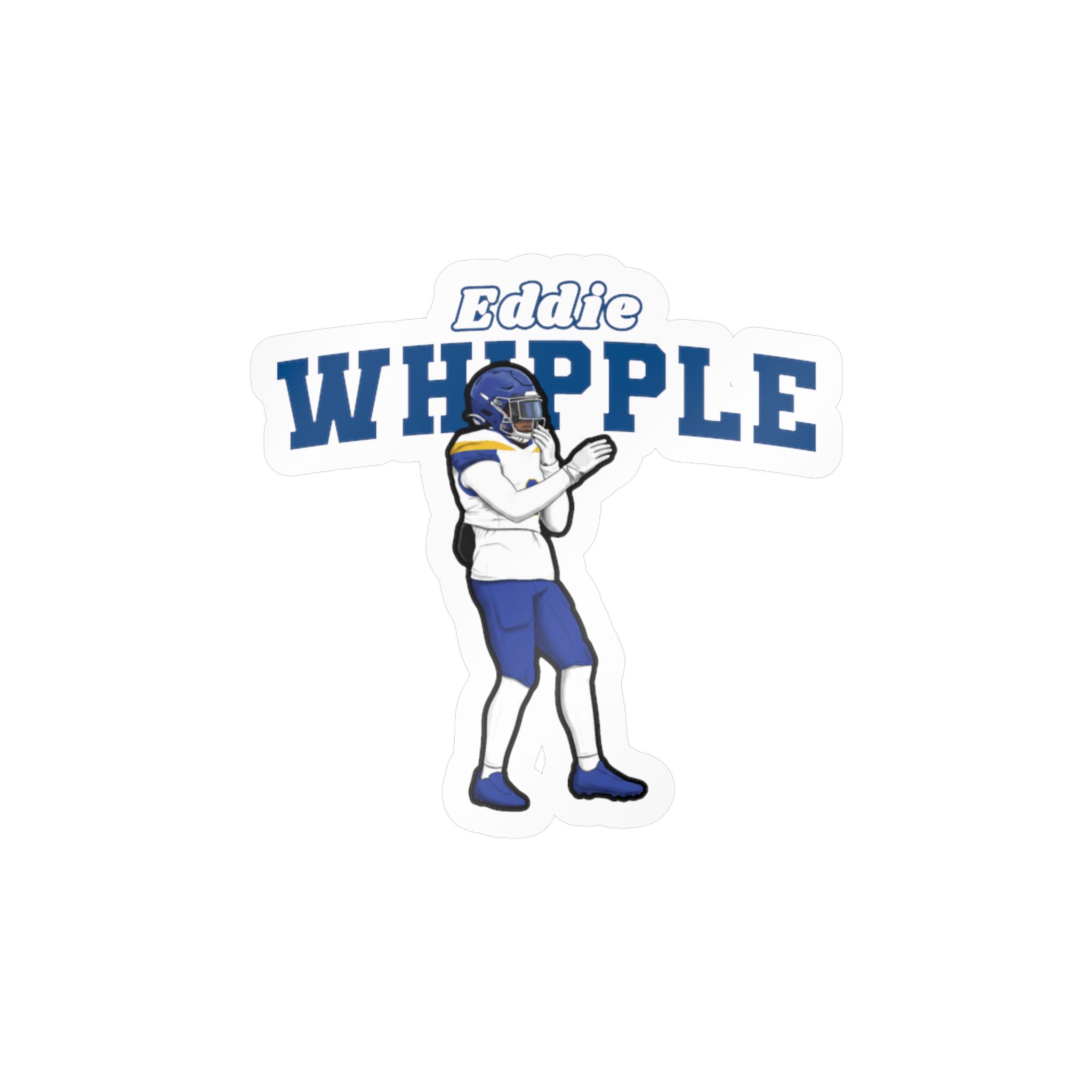Vinyl Sticker — character_name_arch in Classic