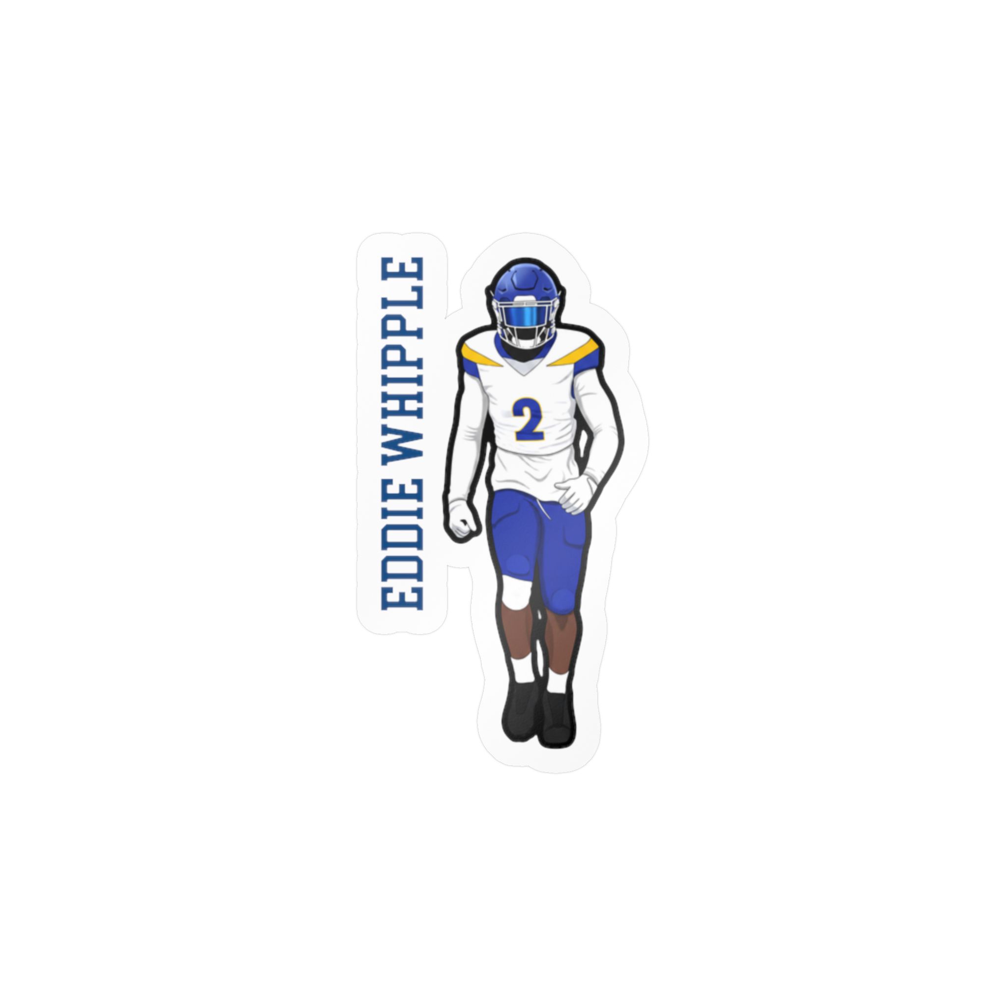 Vinyl Sticker — character_name_vertical in Classic