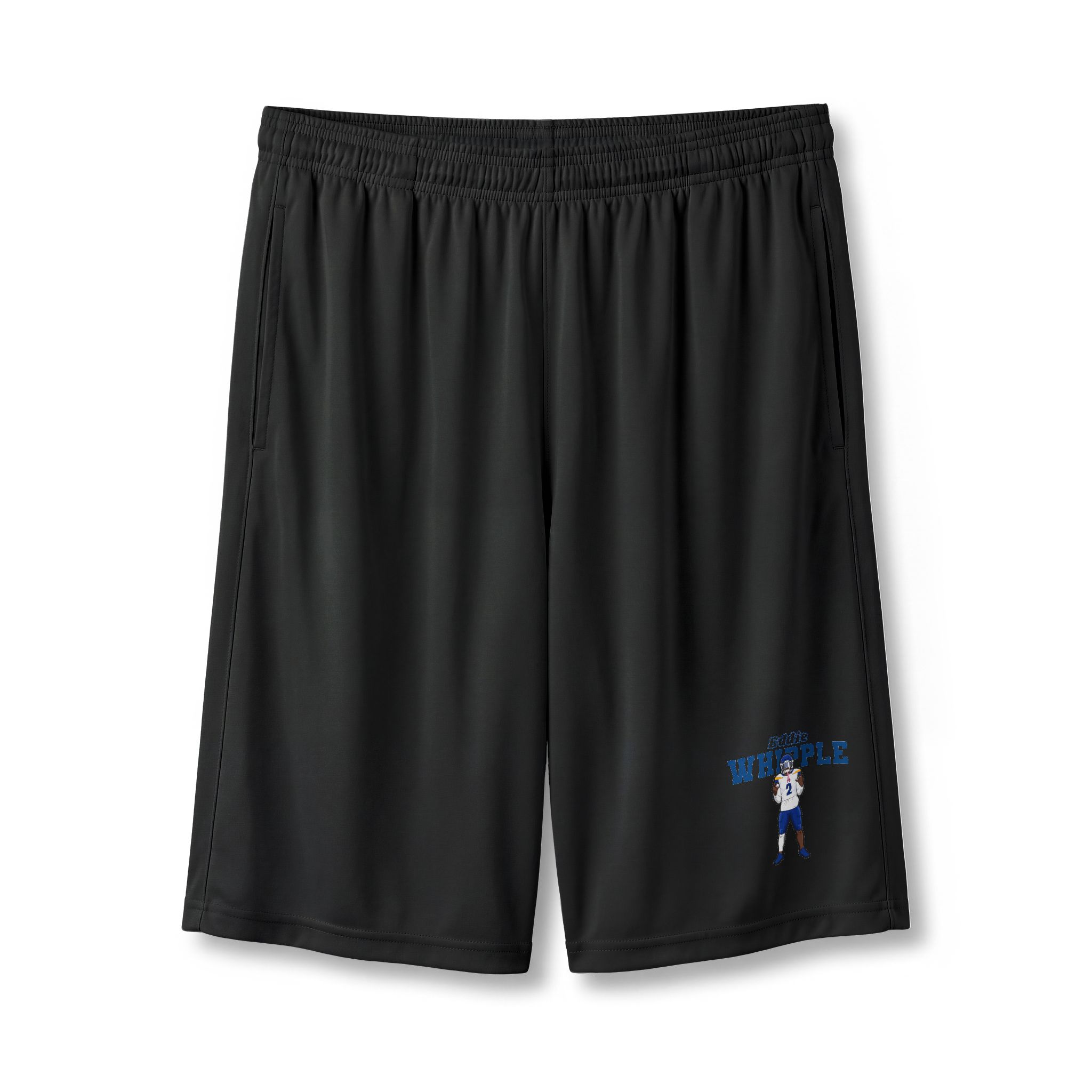 Shorts — character_name_arch in Black