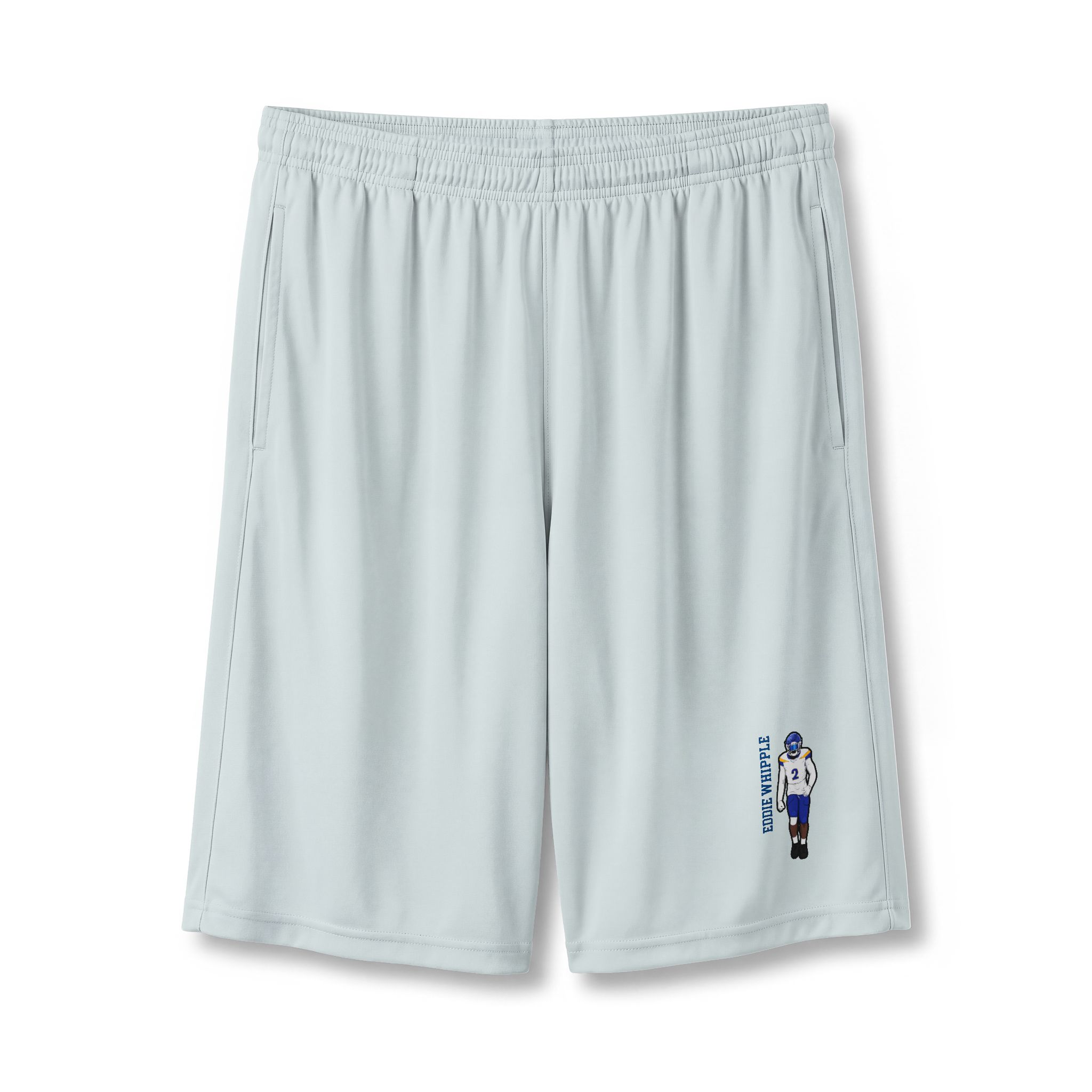 Shorts — character_name_vertical in Silver