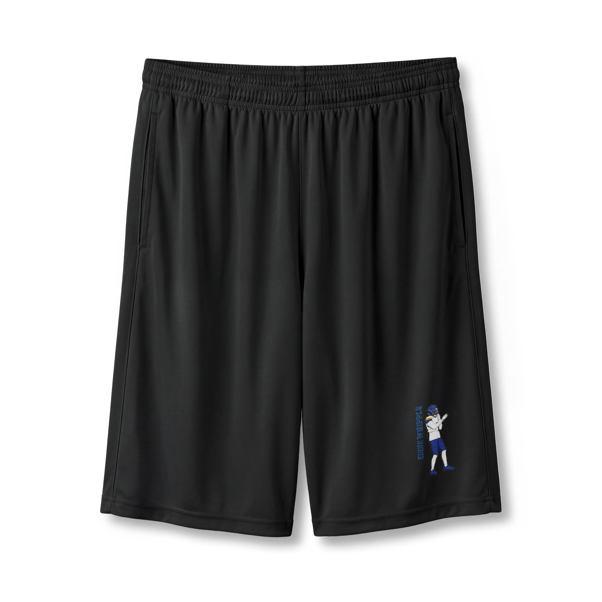 Shorts — character_name_vertical in Black