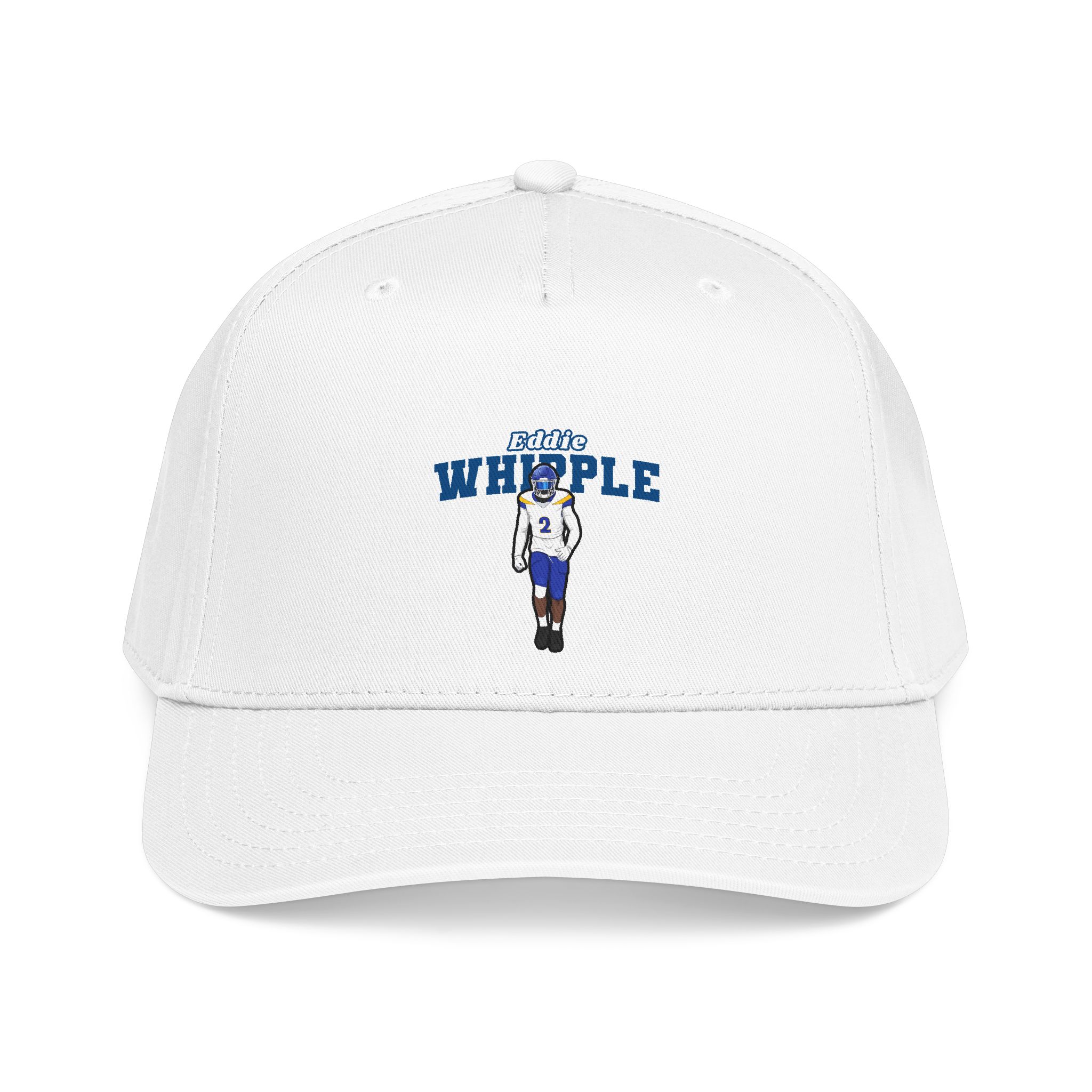 Baseball Cap — character_name_arch in White