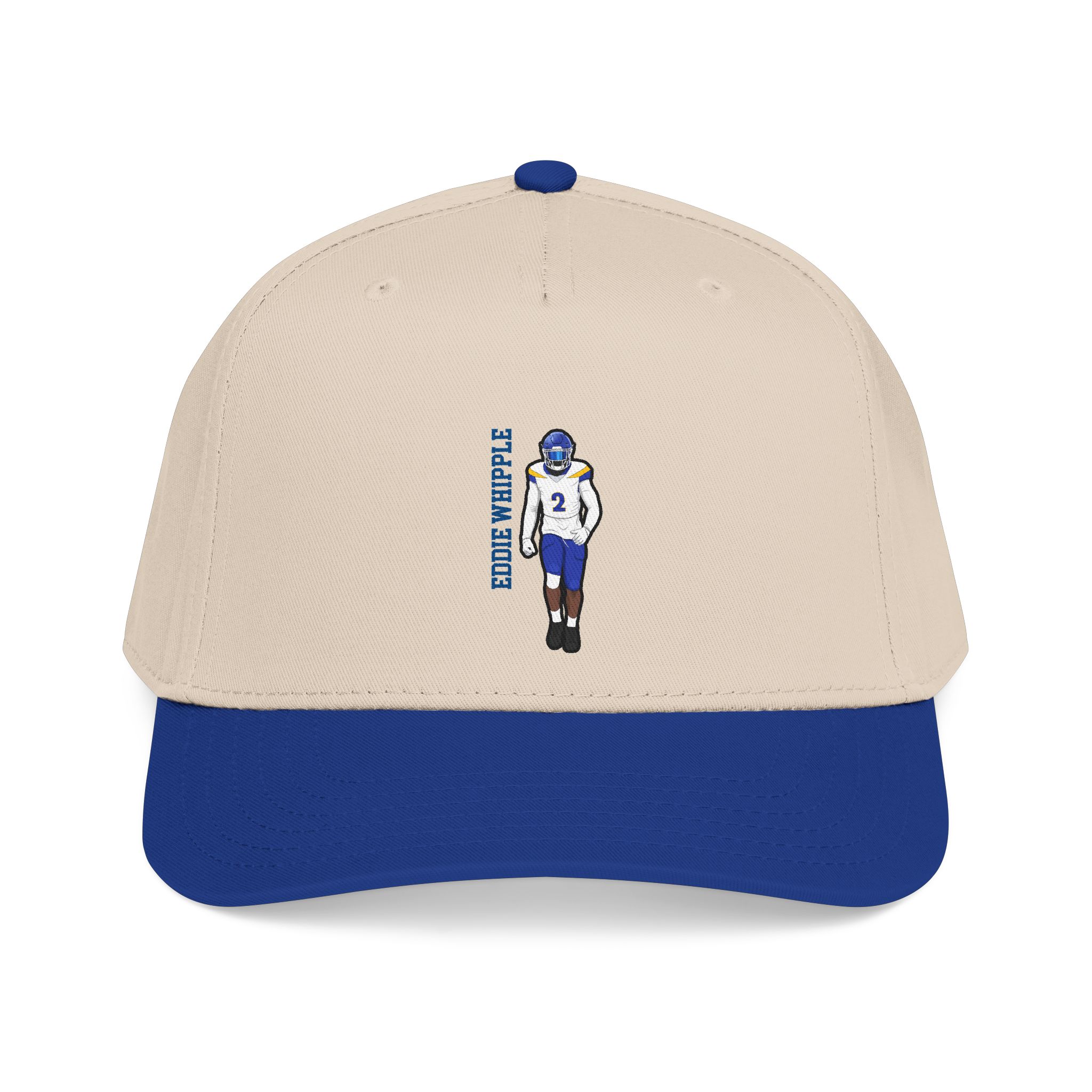 Baseball Cap — character_name_vertical in Royal / Natural