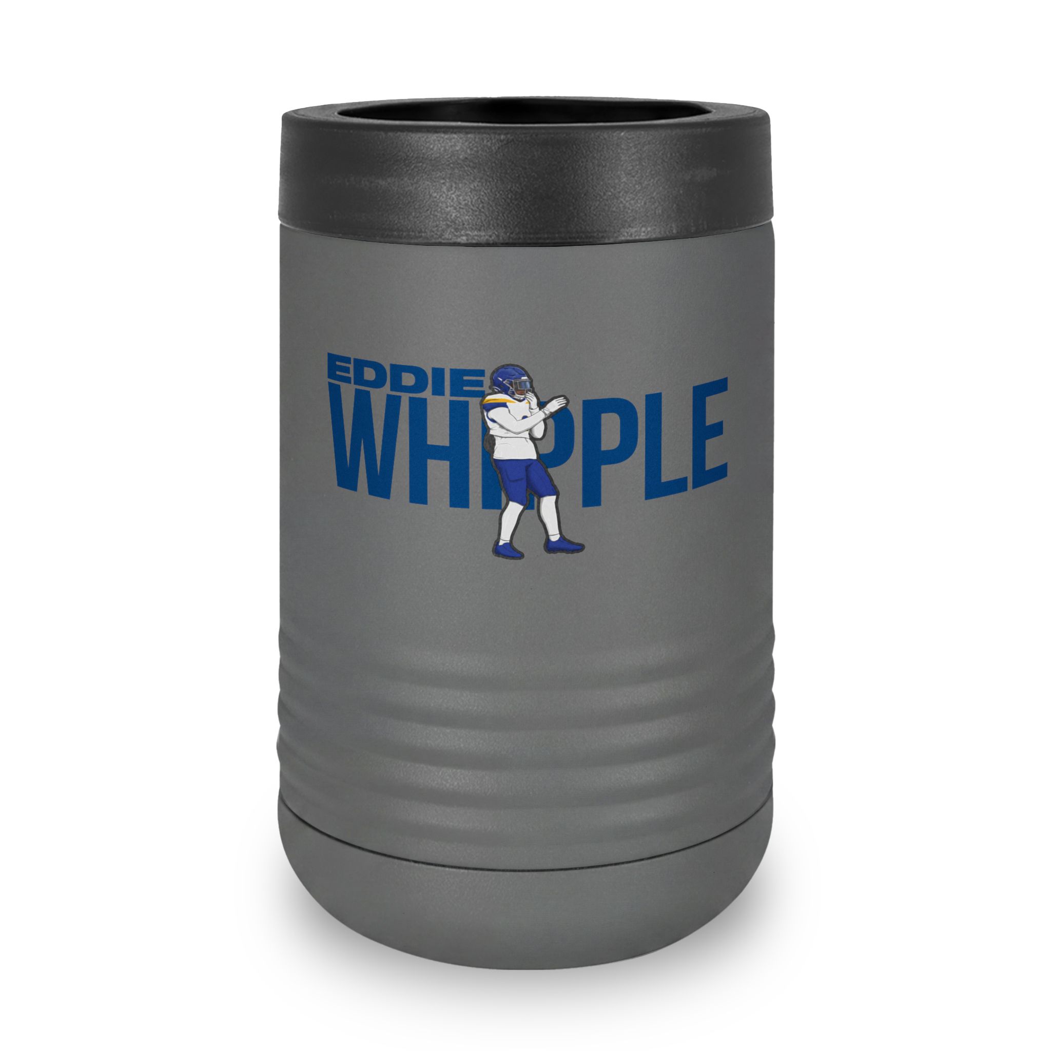 Stainless Can Cooler — character_player_name in Grey