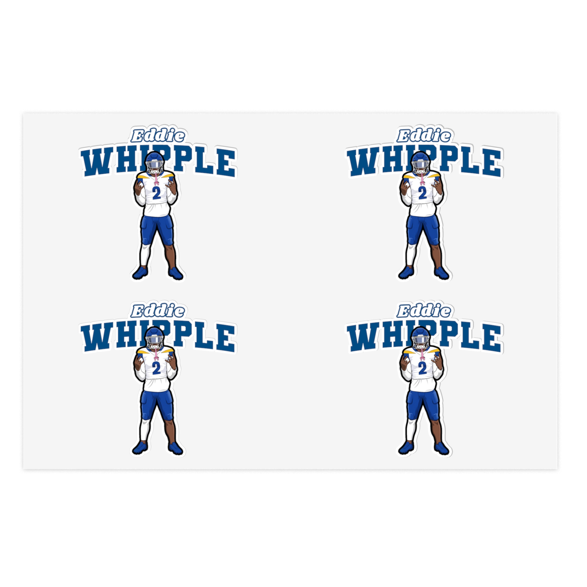 Sticker Sheet — character_name_arch in Classic