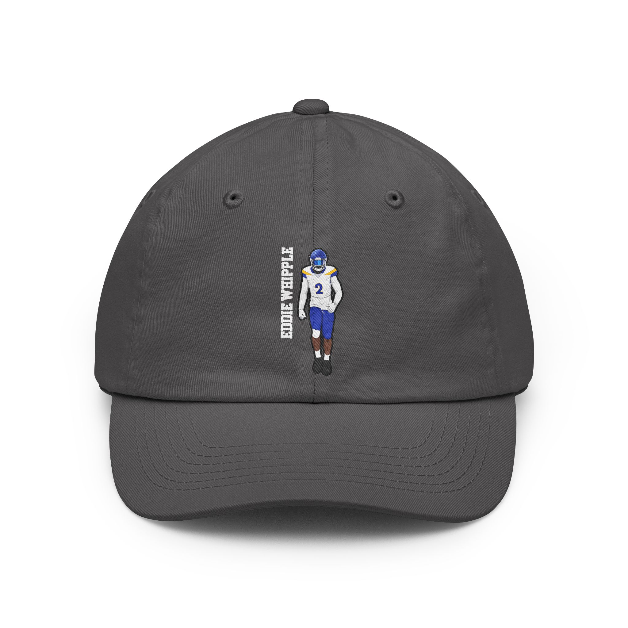 Classic Cap — character_name_vertical in Grey