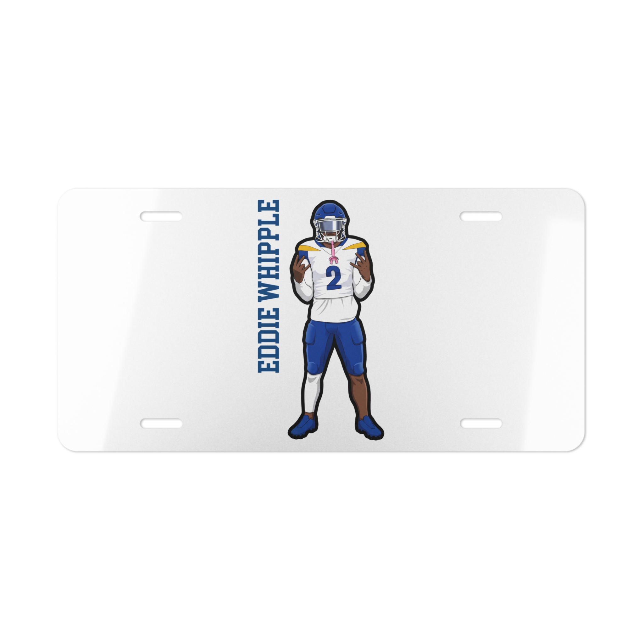 License Plate — character_name_vertical in Classic