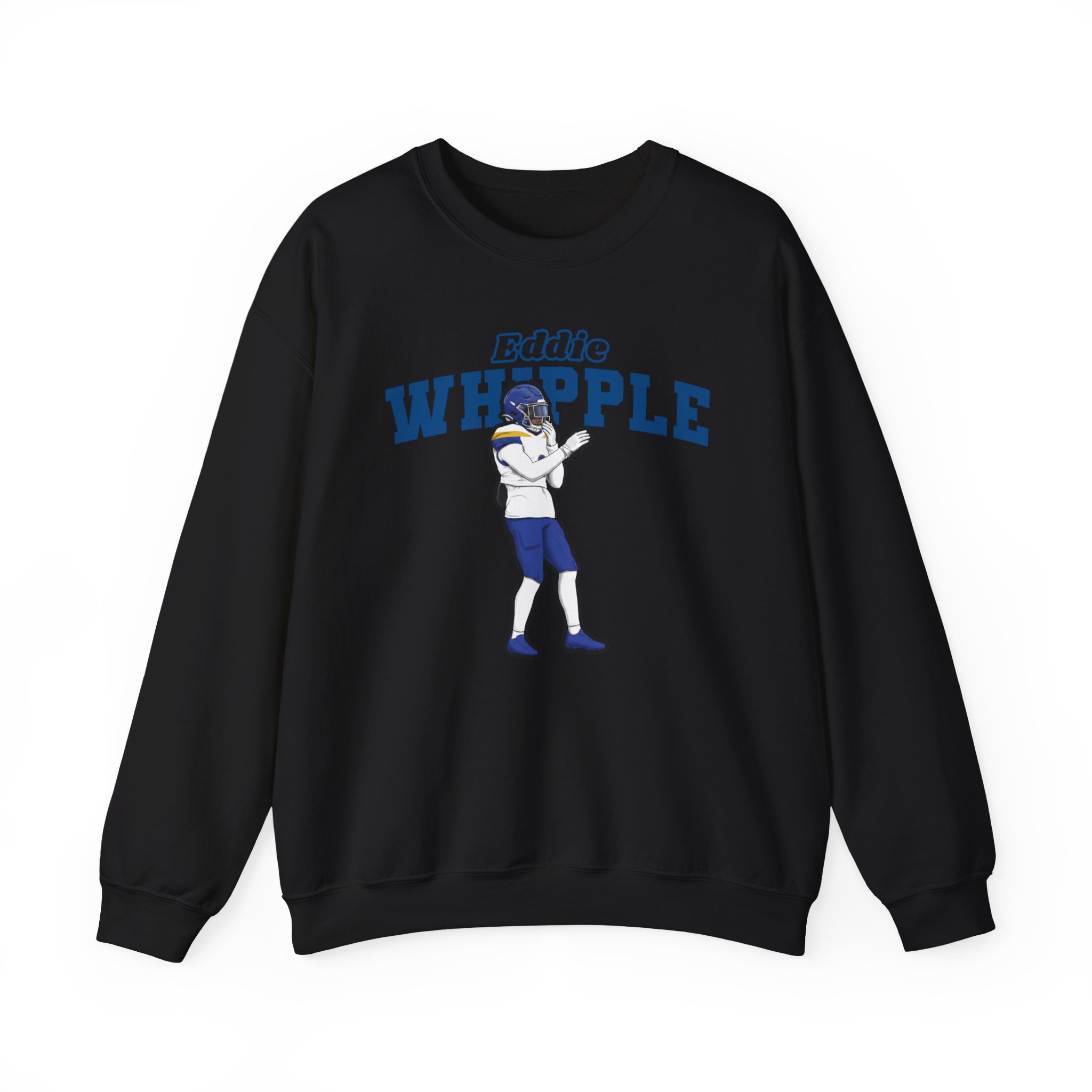 Crewneck Sweatshirt — character_name_arch in Black
