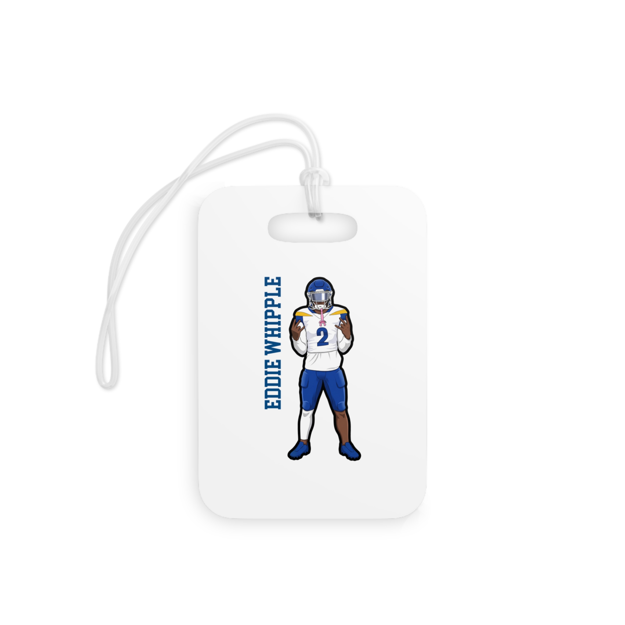 Bag Tag — character_name_vertical in Classic