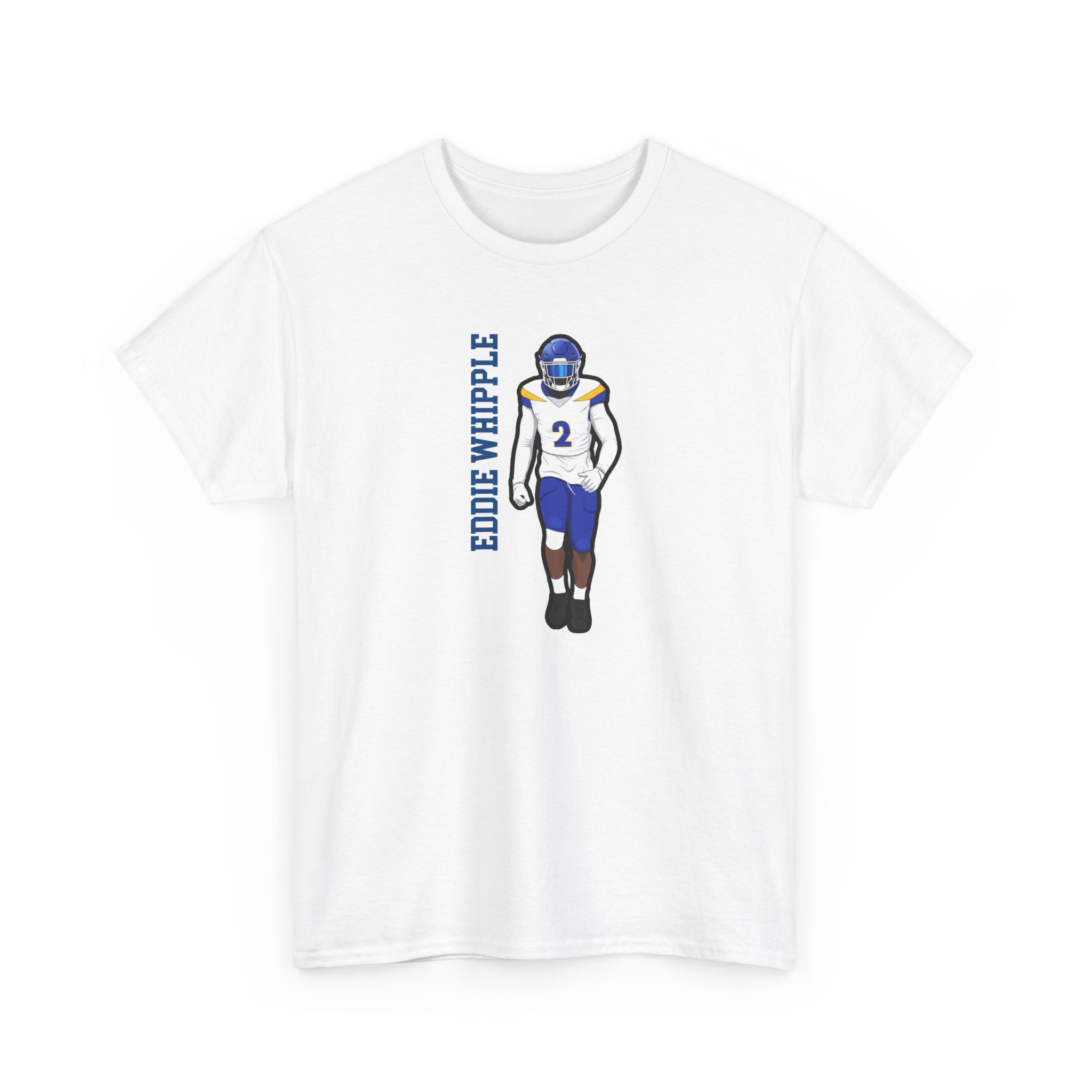 Tee — character_name_vertical in White