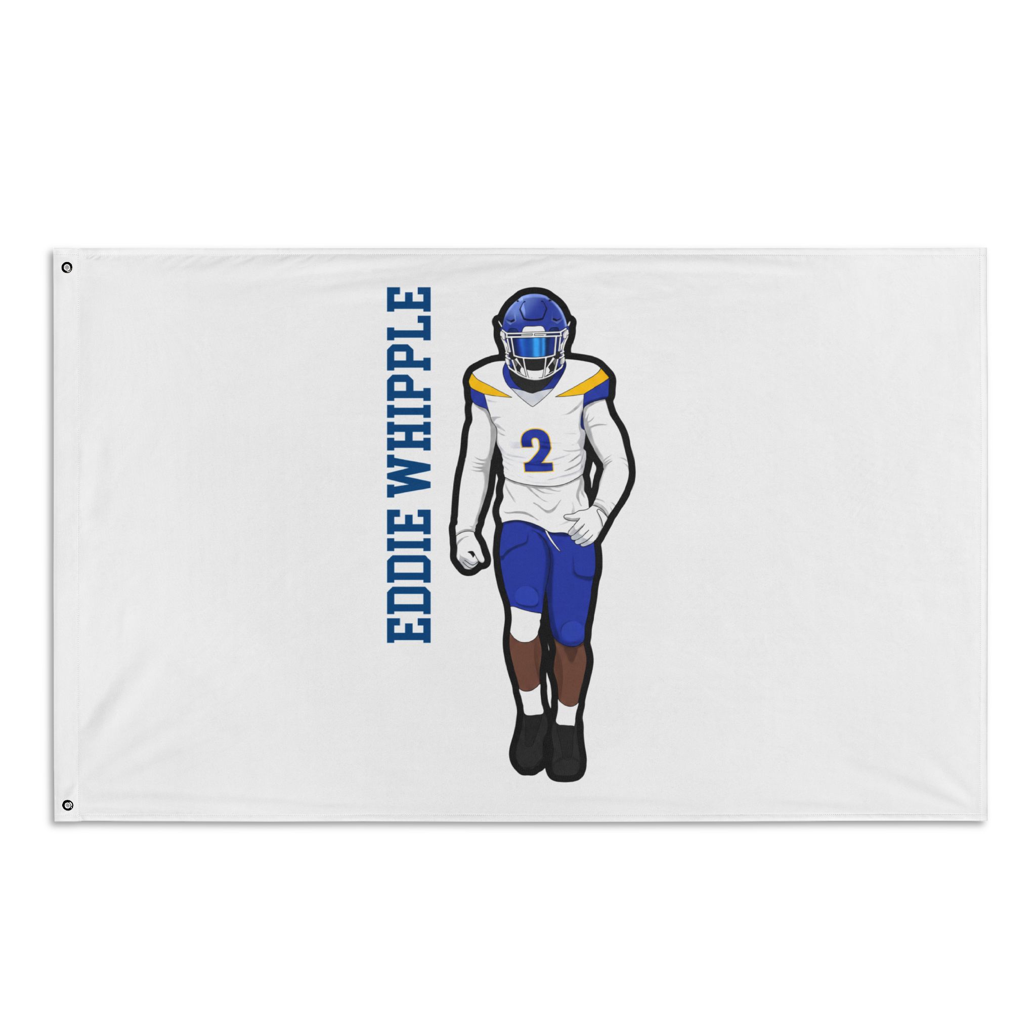Flag (35 × 56 in) — character_name_vertical in Classic