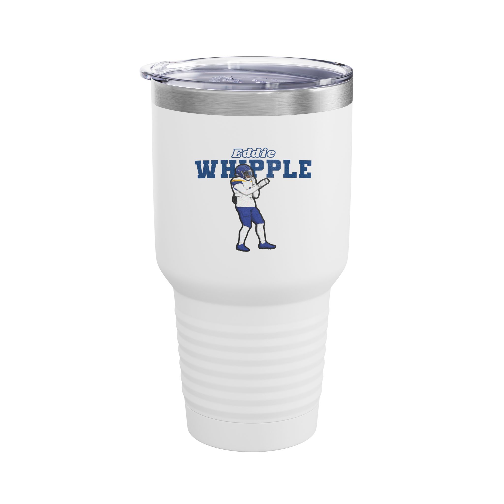 30oz Tumbler — character_name_arch in White