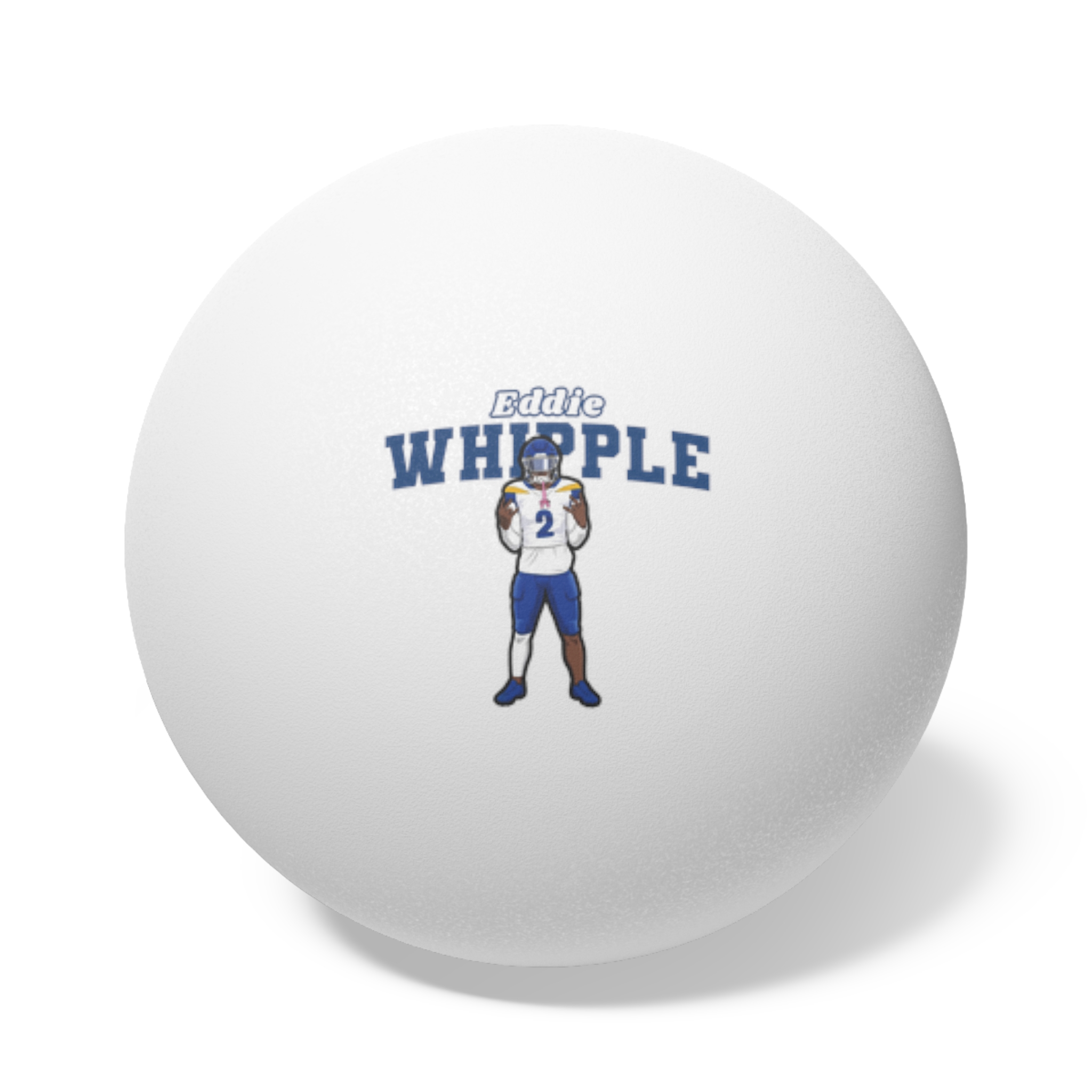 Ping Pong Balls, 6 pcs — character_name_arch in White