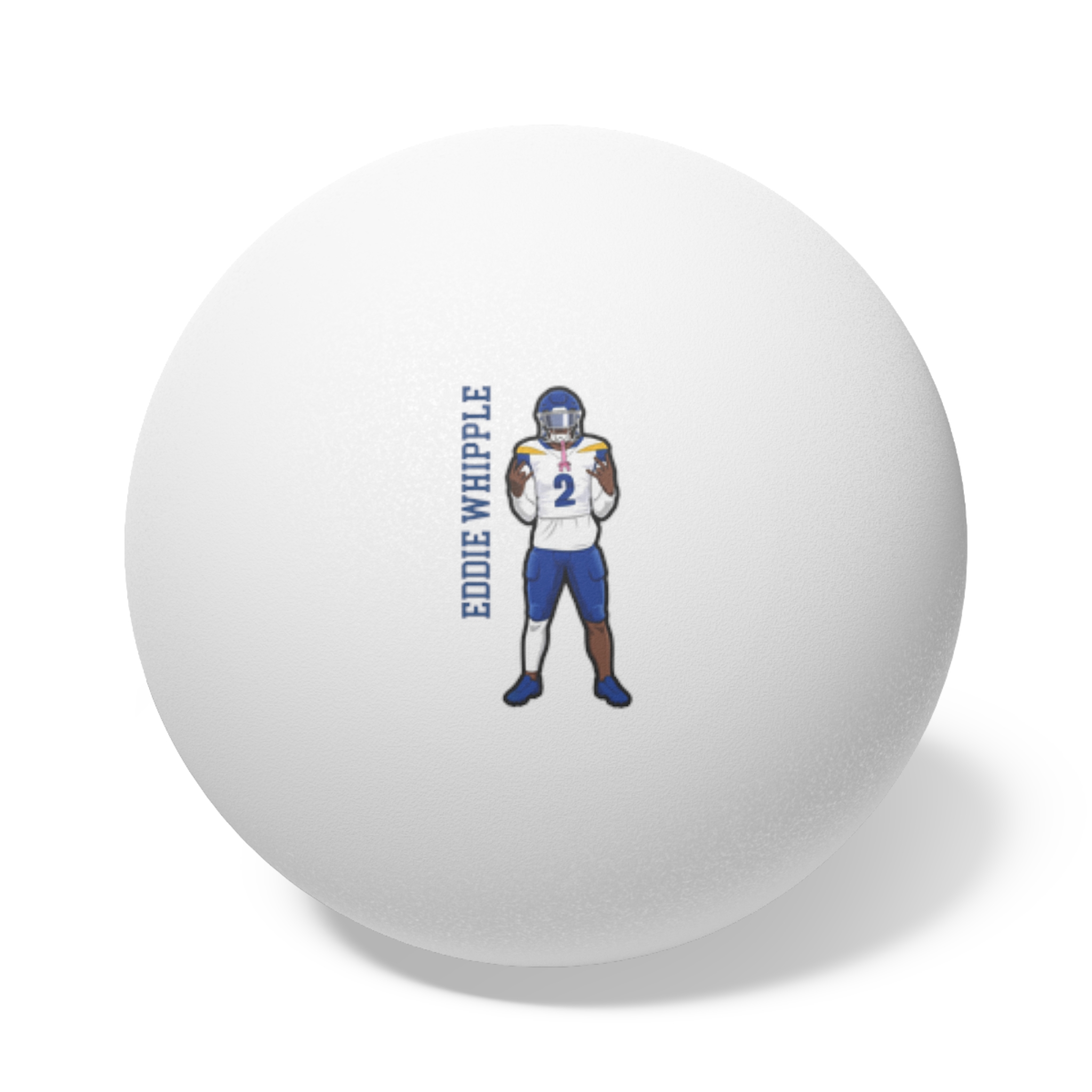 Ping Pong Balls, 6 pcs — character_name_vertical in White