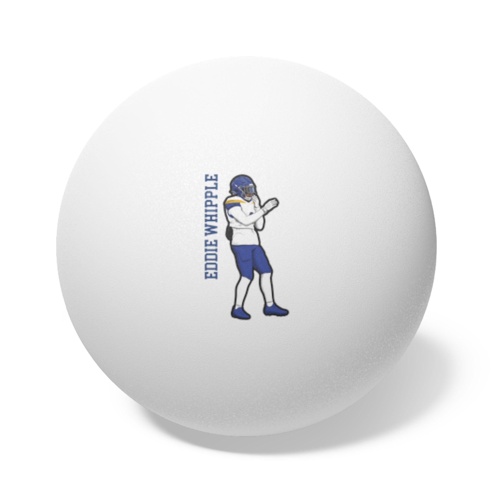 Ping Pong Balls, 6 pcs — character_name_vertical in White