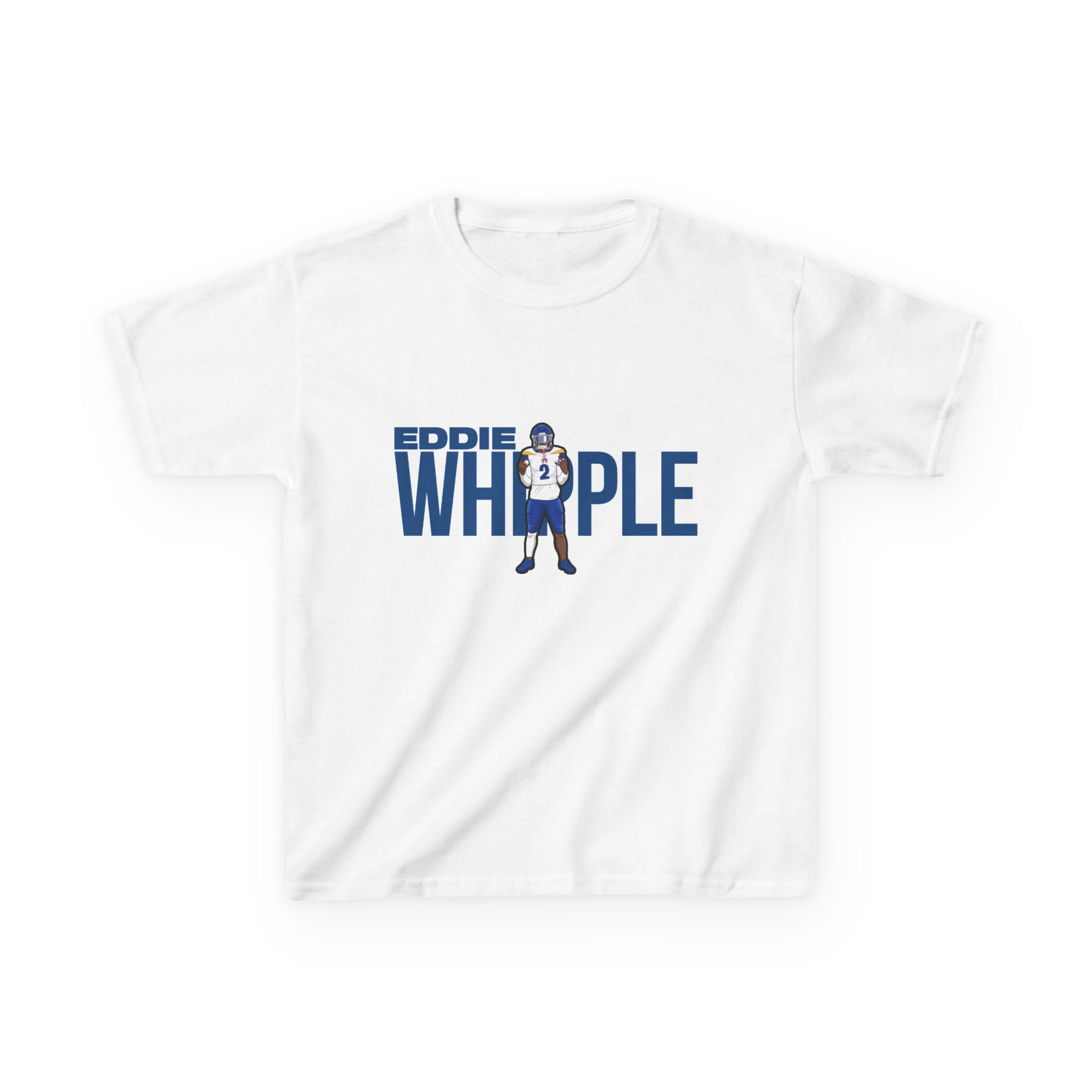 Youth Tee — character_player_name in White