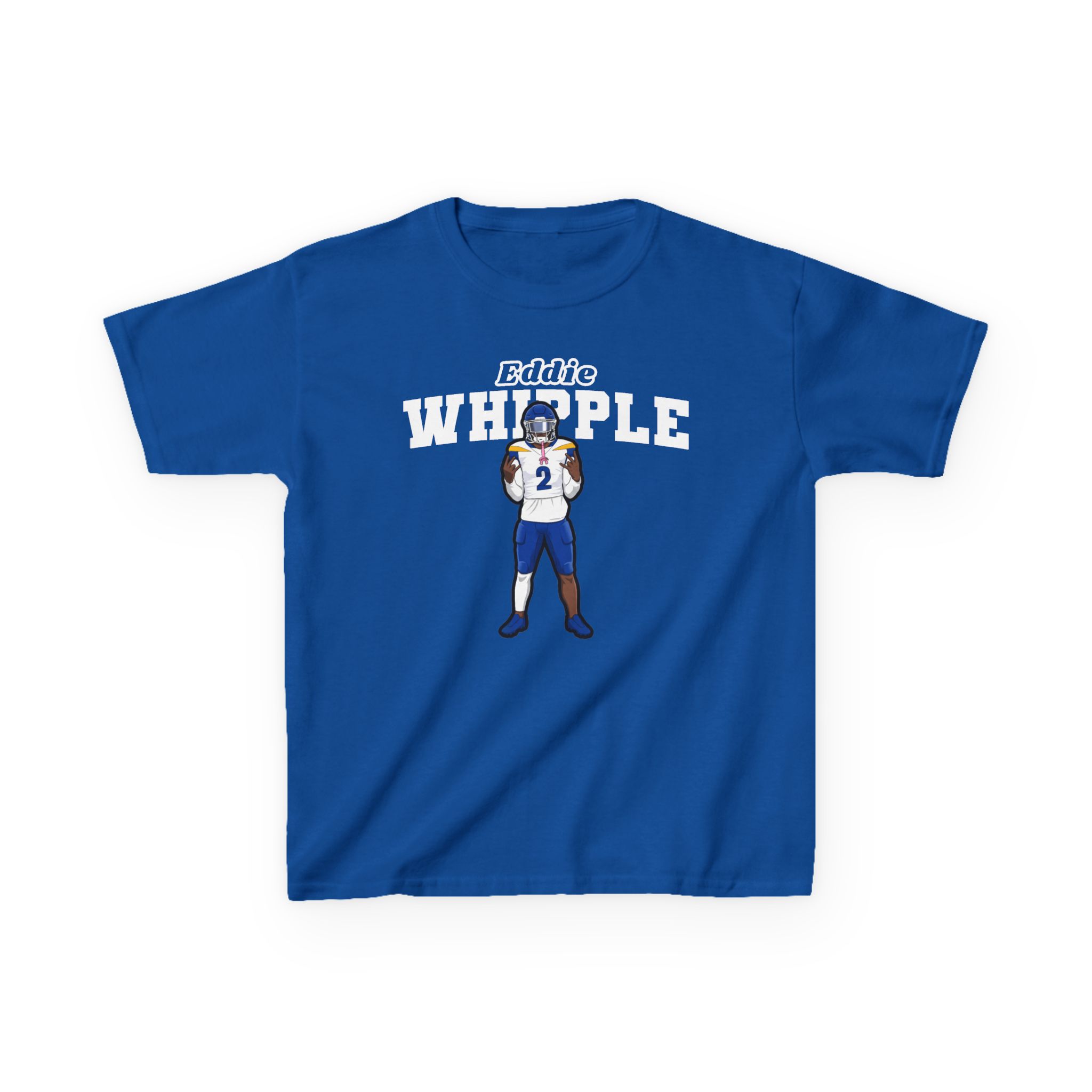 Youth Tee — character_name_arch in Royal